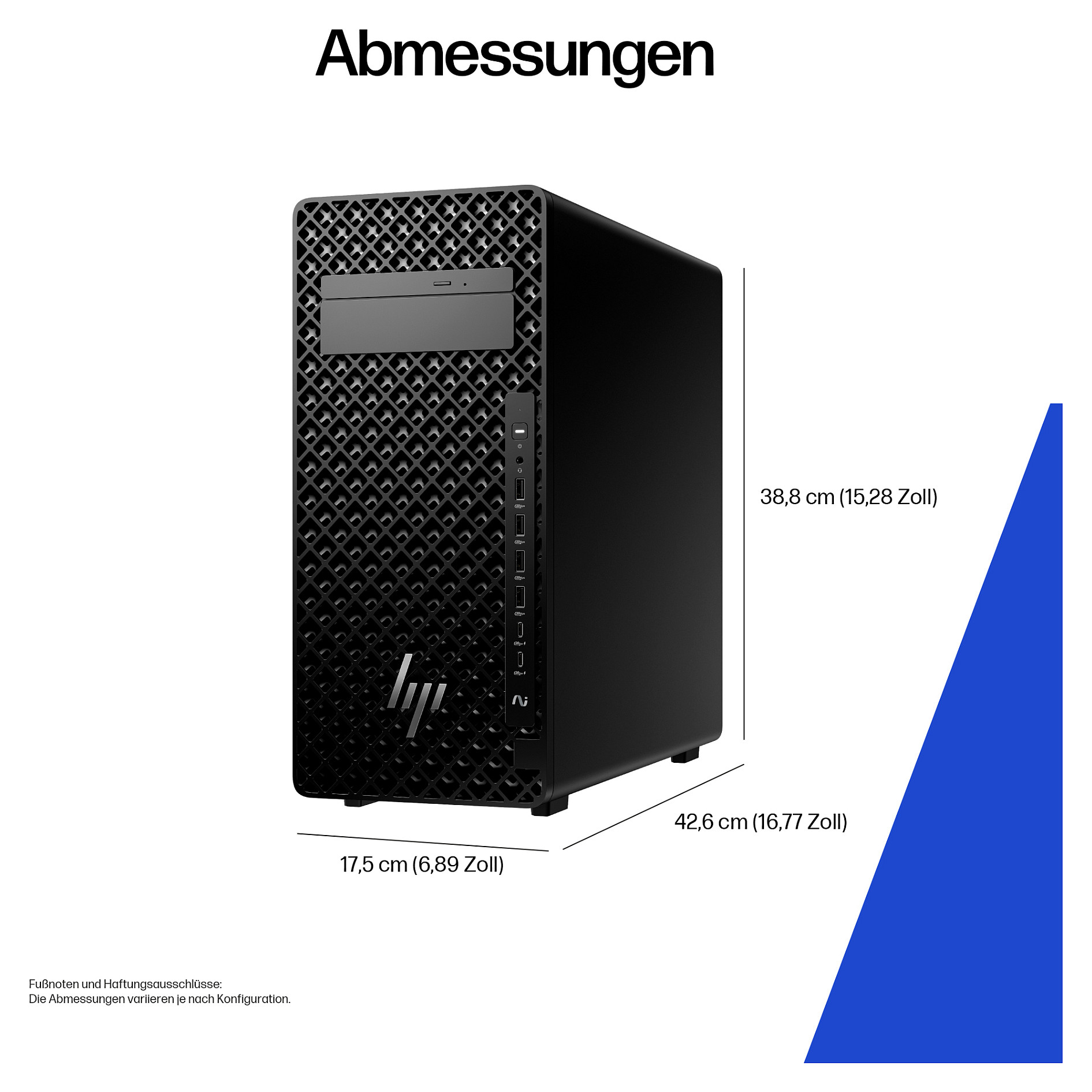 Laptop HP Z2 Tower G1I CU7 265K (32GB RAM, 1TB SSD, RTX 4000, Windows 11 Pro)-10