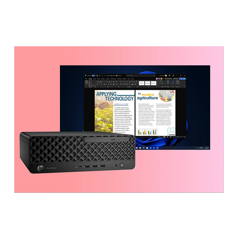 Laptop HP PRODESK 4 SFF G1I U7-265 (14" ekran, 1366x768, Intel U7-265, 4GB RAM, 500GB HDD, Intel HD Graphics, Windows 10, hrvatska tipkovnica, crna boja)-8