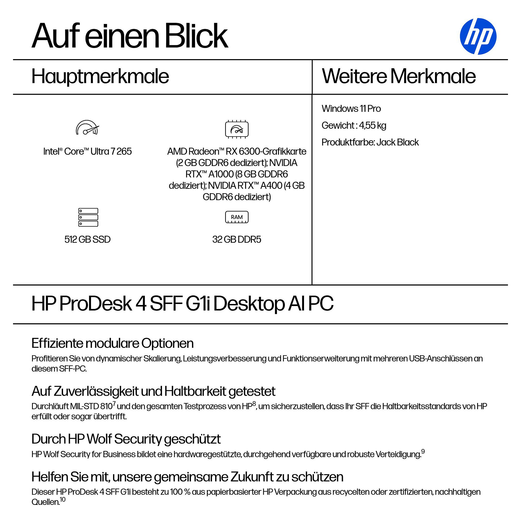 Laptop HP PRODESK 4 SFF G1I U7-265 (specifikacije nisu dostupne)-10