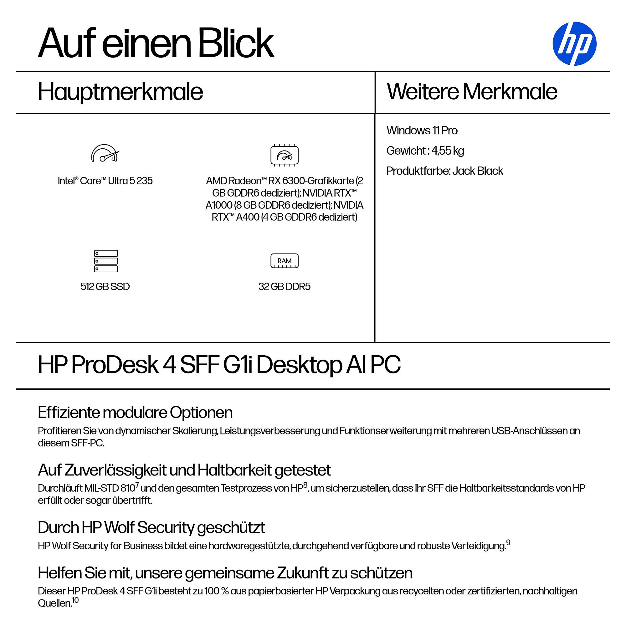 Laptop HP PRODESK 4 SFF G1I U5-235 (specifikacije nisu dostupne)-10