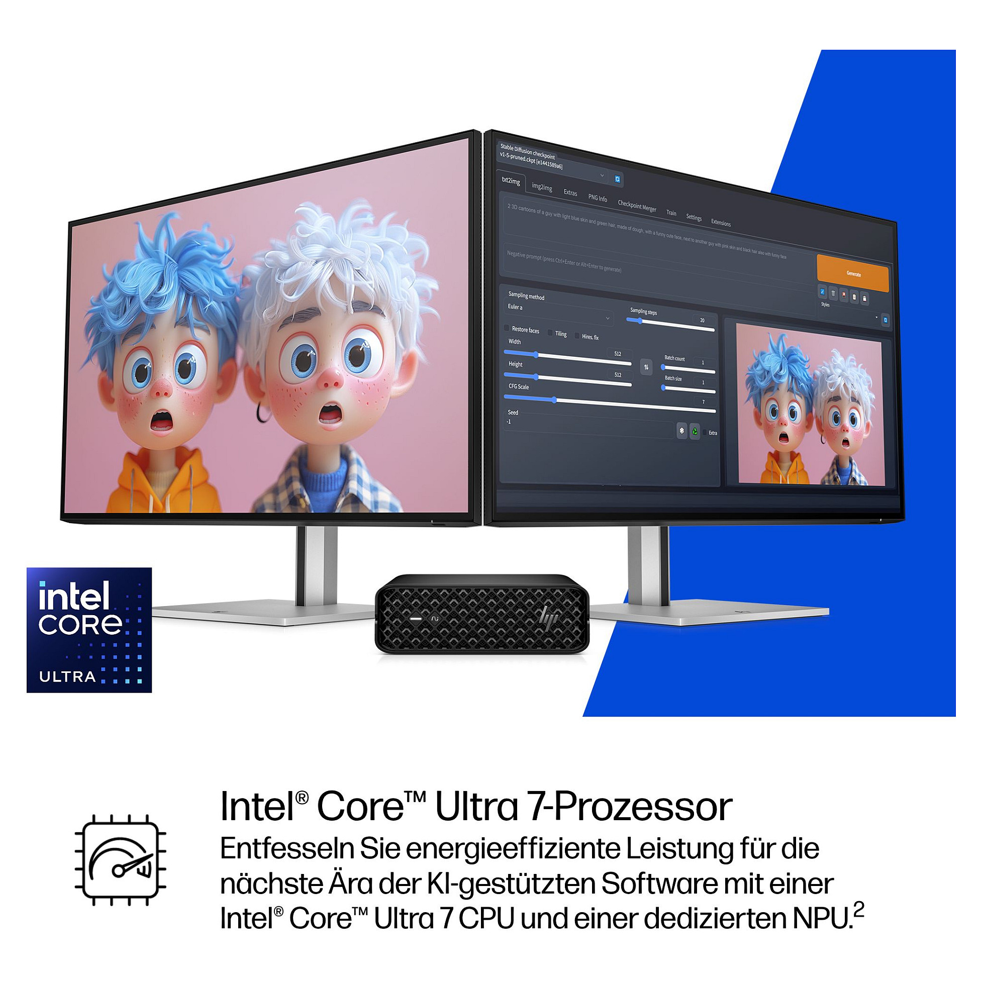Laptop HP Z2 Mini G1i (Intel Core Ultra 7, 16GB RAM, 512GB SSD, NVIDIA RTX A400 4GB, Windows 11 Pro)-12