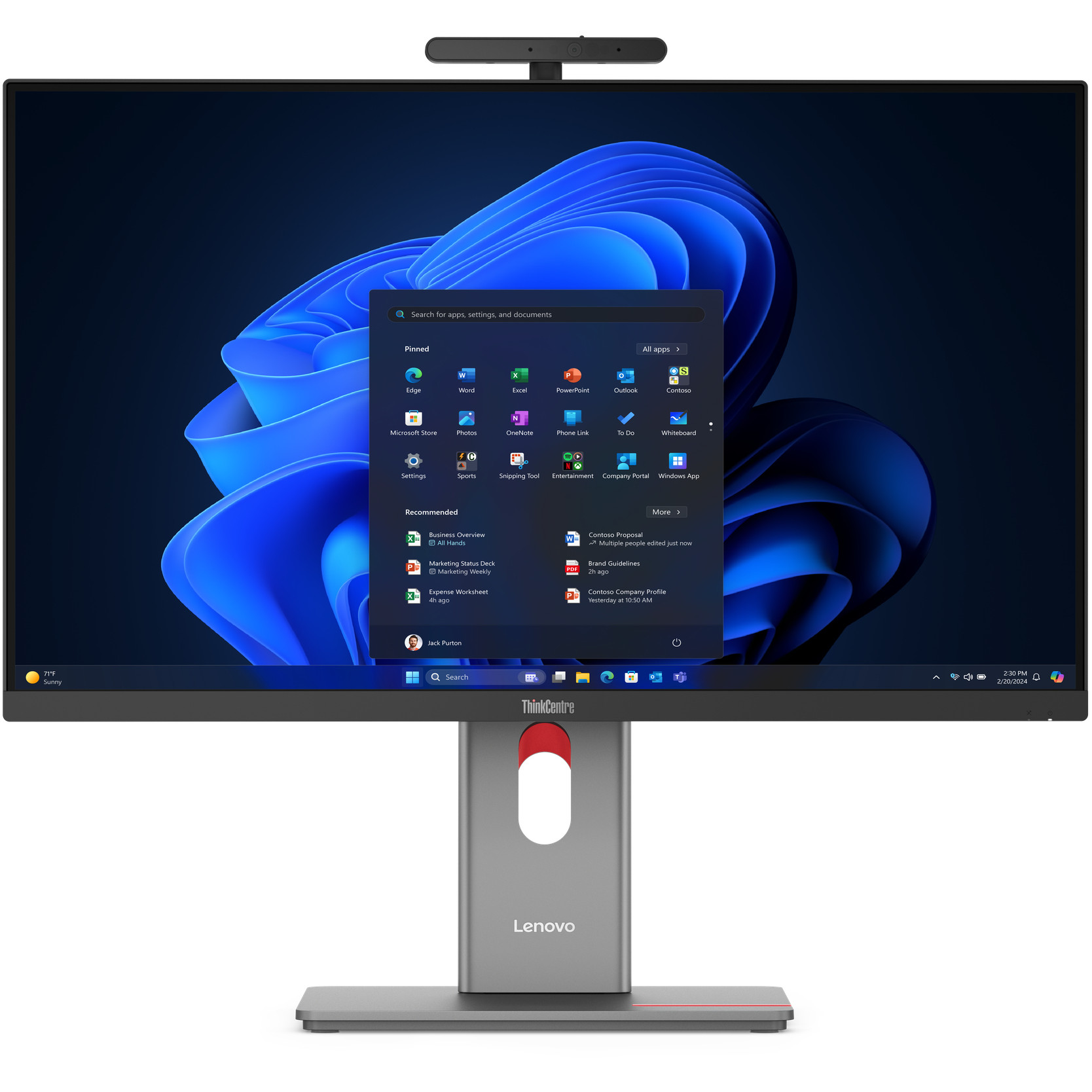 All-in-One računalo LENOVO ThinkCentre M90a 27 Pro G6 (27" QHD, u5 235 vPro ENT, 32GB RAM, 512GB SSD, Win 11 Pro) – internacionalna non HR tipkovnica-0