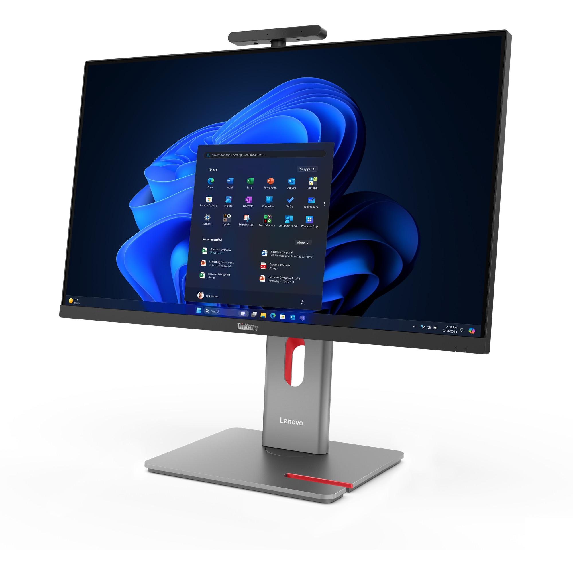 All-in-One računalo LENOVO ThinkCentre M90a 27 Pro G6 (27" QHD, u5 235 vPro ENT, 32GB RAM, 512GB SSD, Win 11 Pro) – internacionalna non HR tipkovnica-1