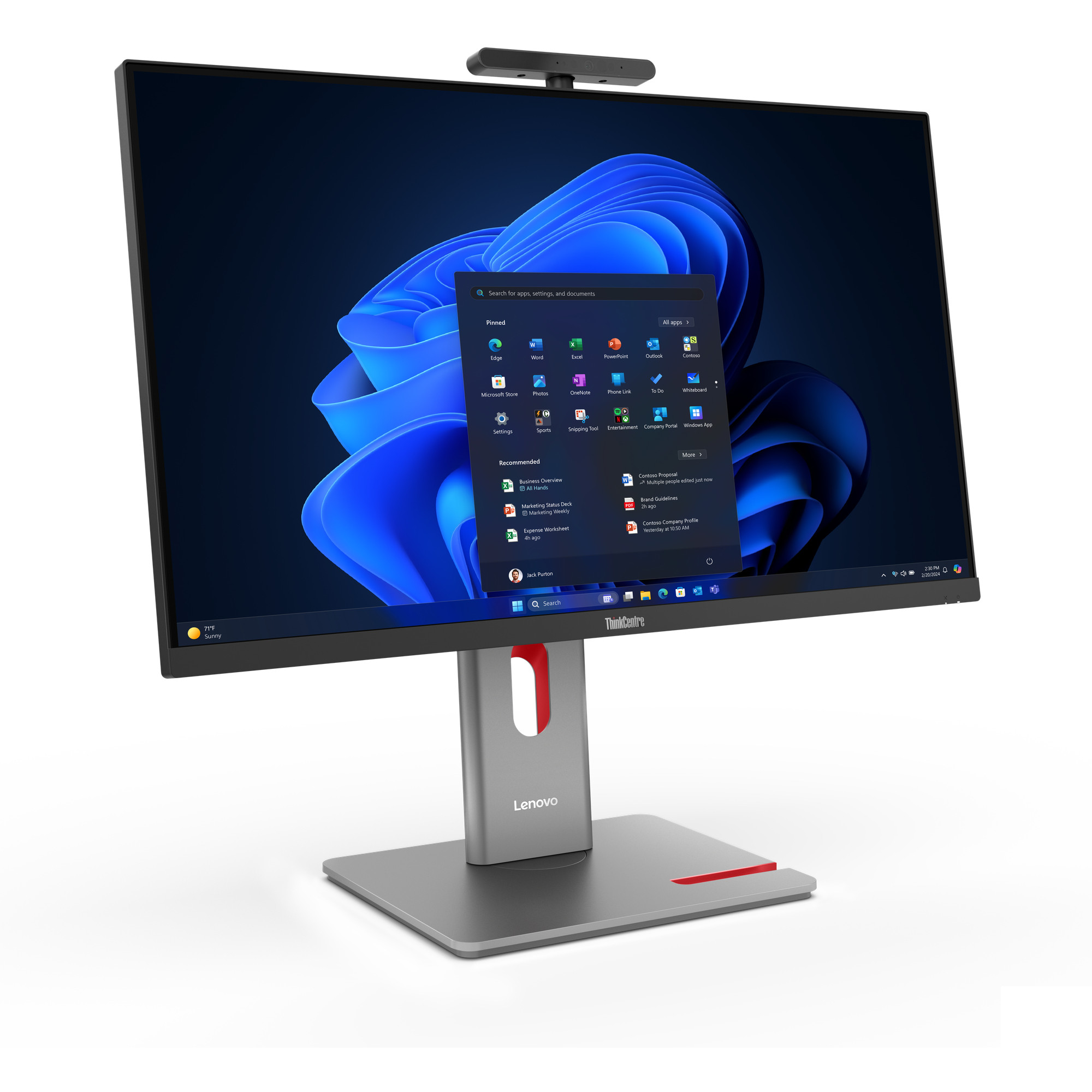 All-in-One računalo LENOVO ThinkCentre M90a 27 Pro G6 (27" QHD, u5 235 vPro ENT, 32GB RAM, 512GB SSD, Win 11 Pro) – internacionalna non HR tipkovnica-2