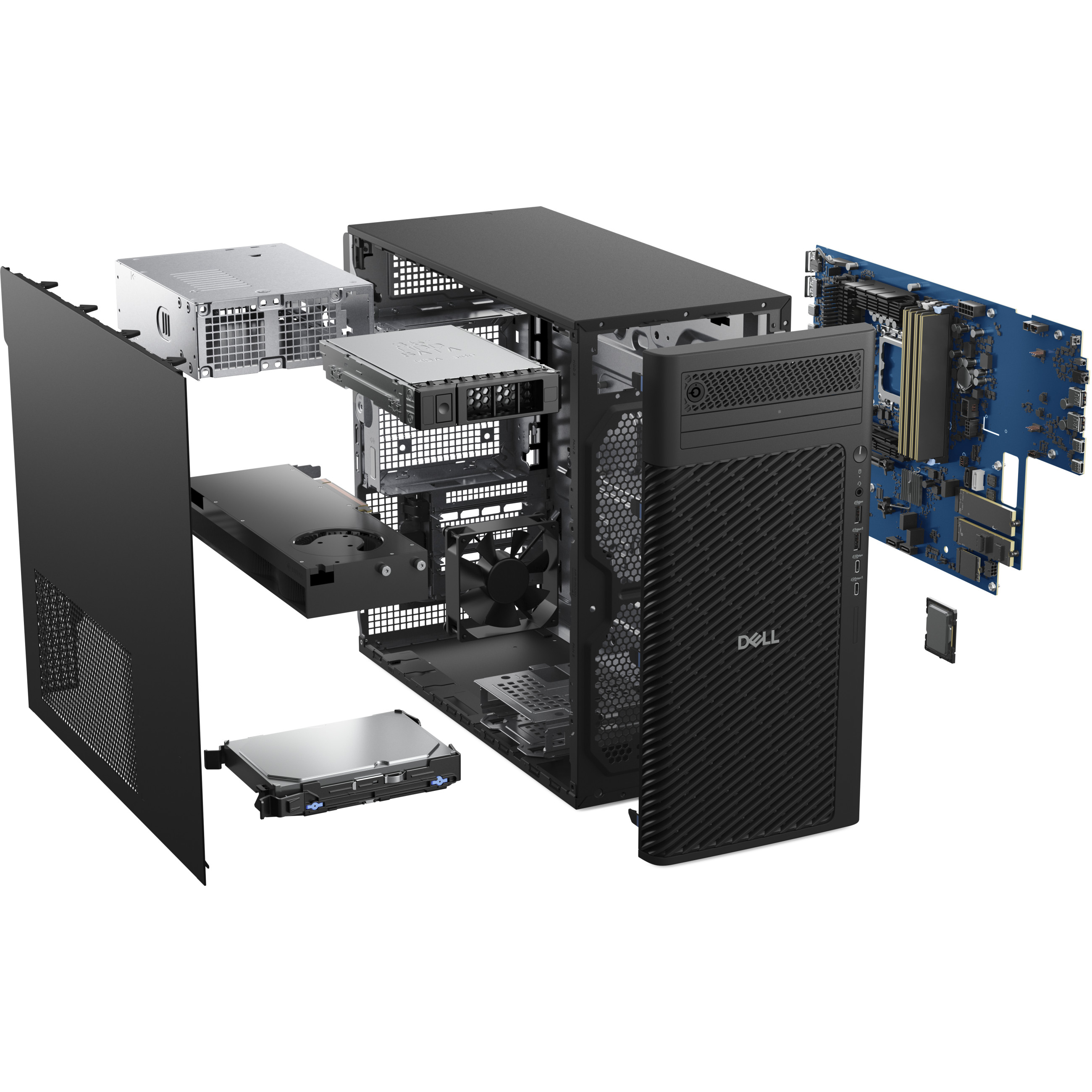 Radna stanica Dell Pro Max Tower T2 FCT2250 (Intel Core Ultra 9 285K, 64GB DDR5, 1TB SSD, Intel Graphics, Windows 11 Pro) black-4