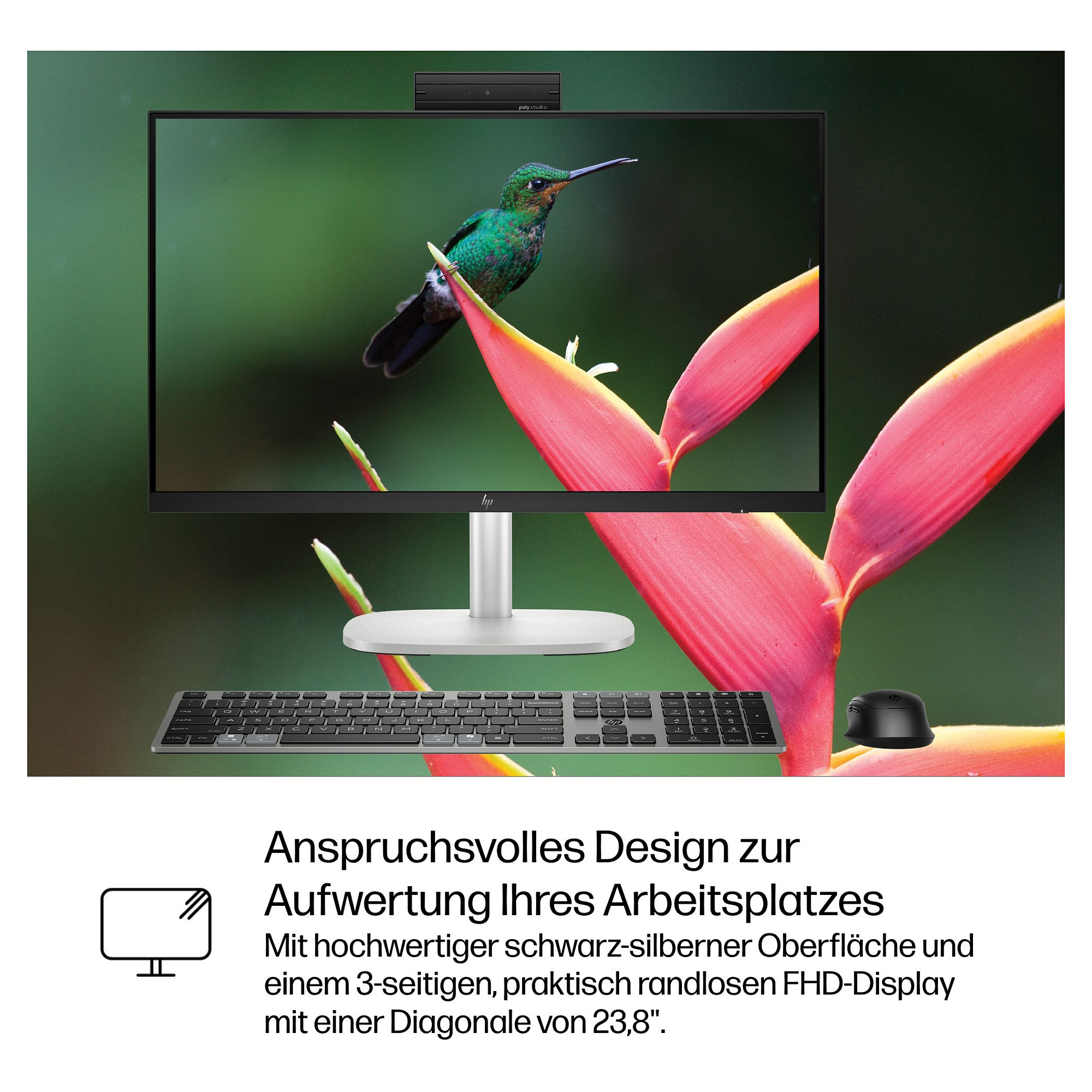Računalo HP Elite Studio 8 AiO Intel Core Ultra 5 245 (60,45 cm, FHD, 16GB RAM, 512GB SSD, Windows 11 Pro, njemačka tipkovnica) – internacionalna non HR tipkovnica-14