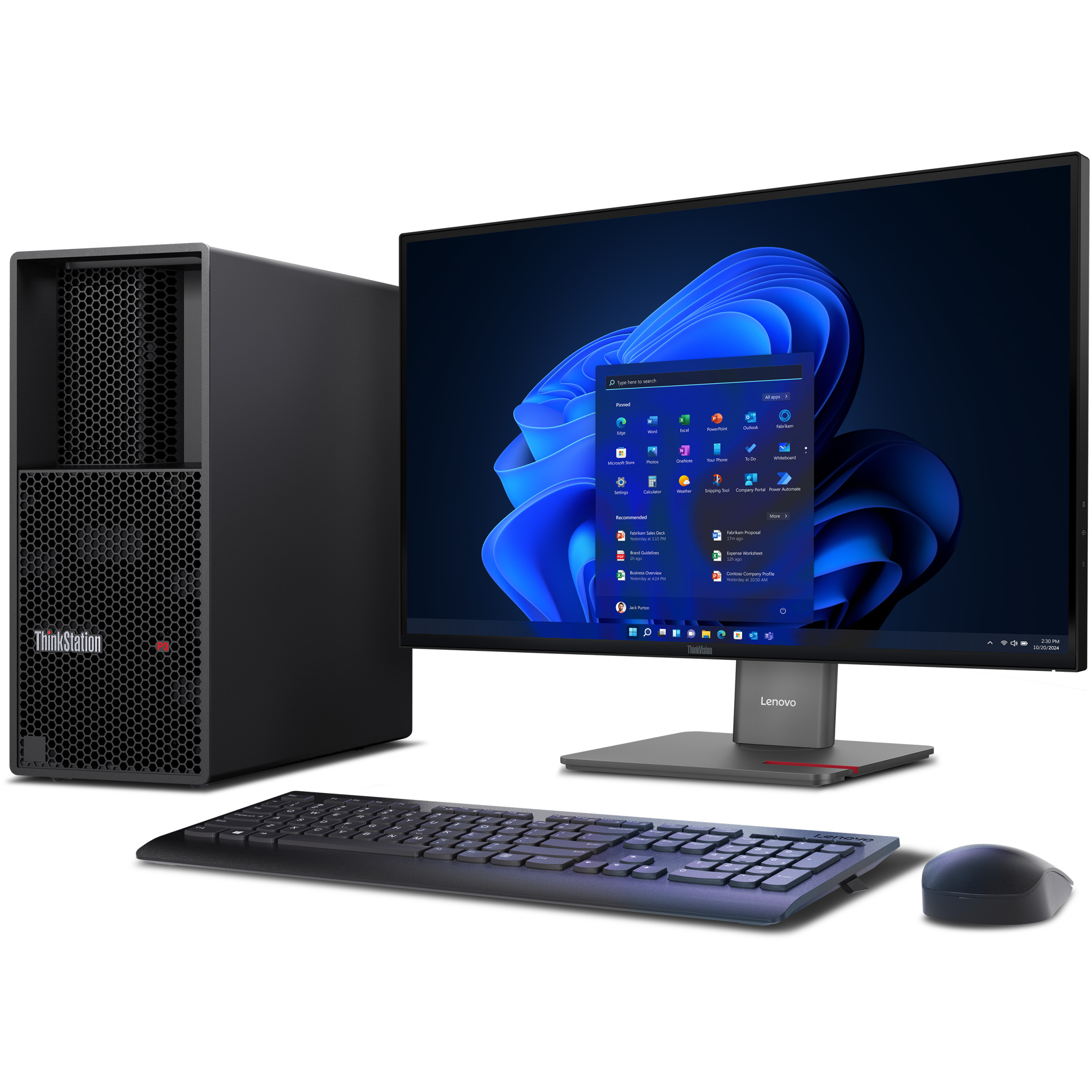 Laptop LENOVO ThinkStation P3 Tower G2 CU7 265K (32GB RAM, 1TB SSD, Windows 11 Pro)-10