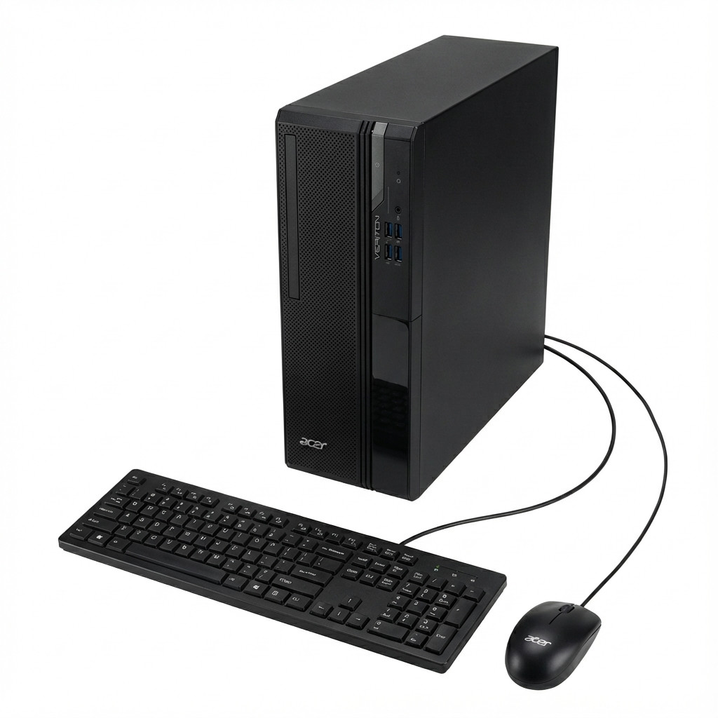 Laptop ACER VERITON S2720G (27" ekran, 2560x1440, i5-14400, 16GB RAM, 512GB SSD, Windows 11 Pro, crna boja)
