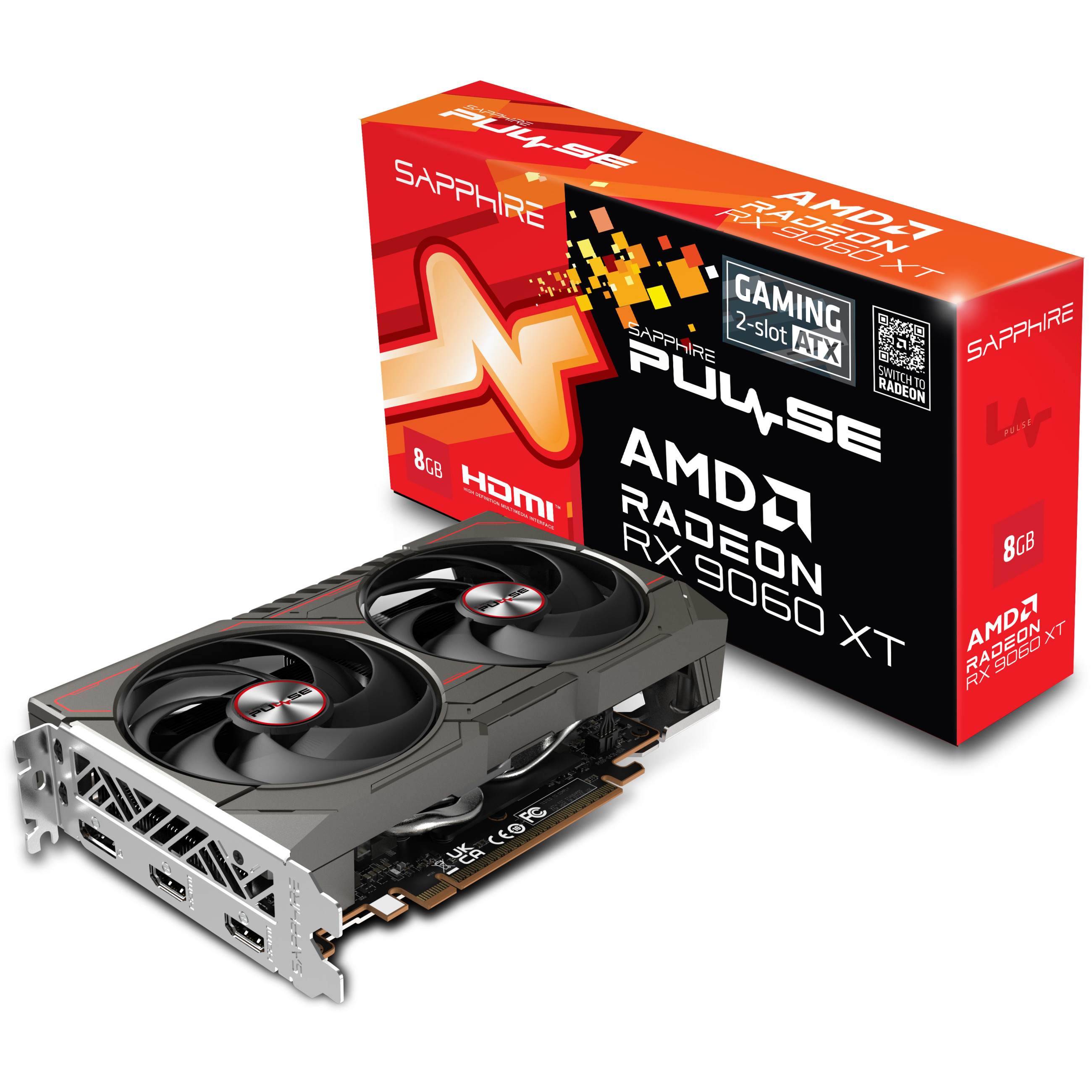 Grafička kartica Sapphire RX 9060 XT 8GB Pulse Gaming GDDR6-6
