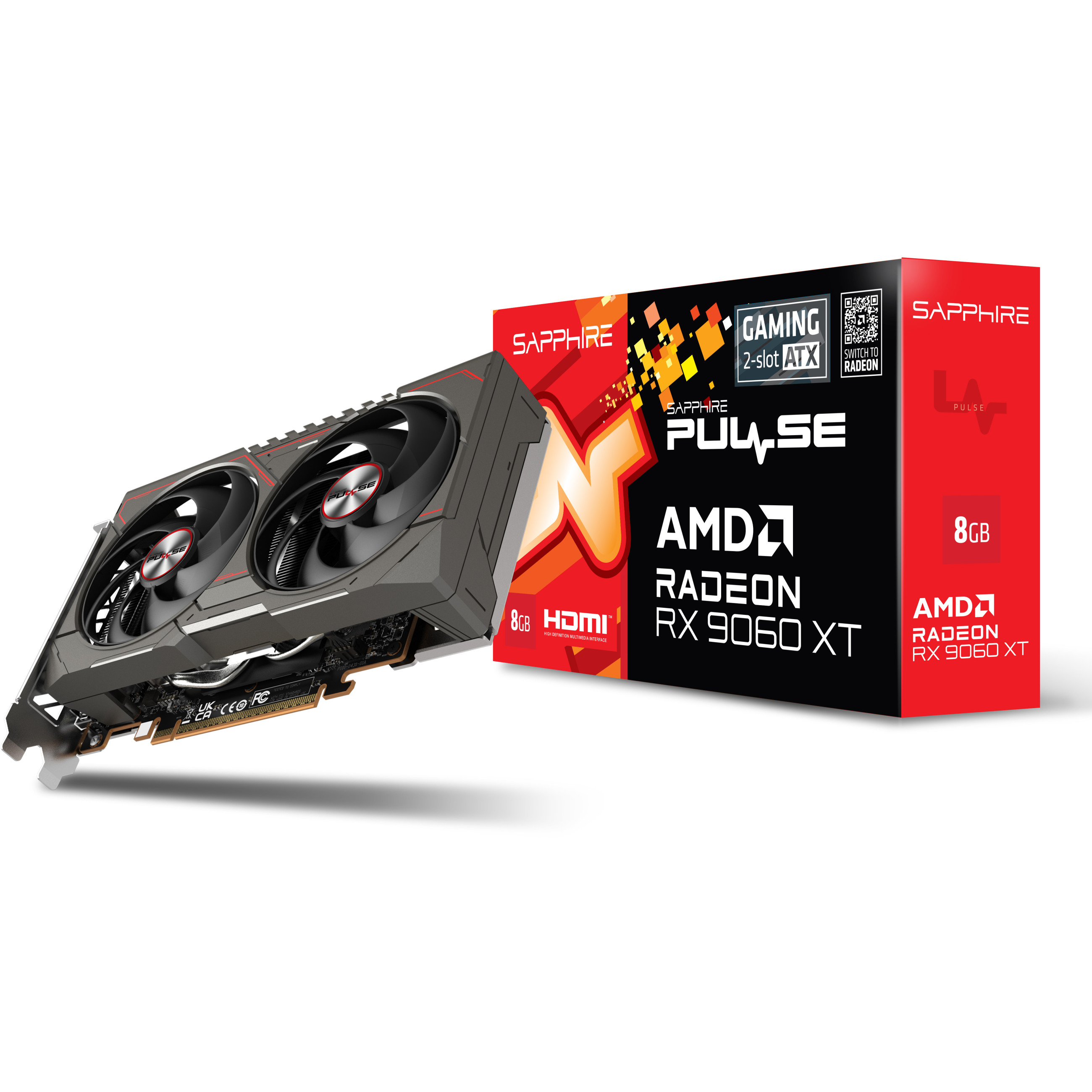 Grafička kartica Sapphire RX 9060 XT 8GB Pulse Gaming GDDR6-7