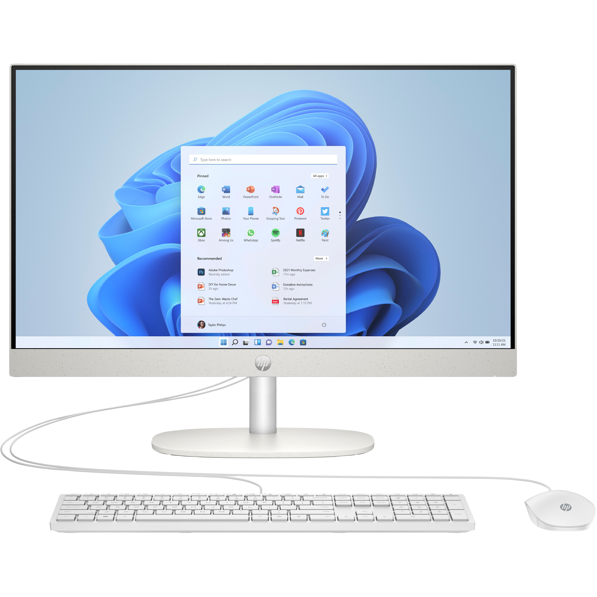 Laptop HP 24-cr0457ng AiO 23,8" FHD (i5-1335U, 16GB, 512GB SSD, Windows 11, bijela boja)
