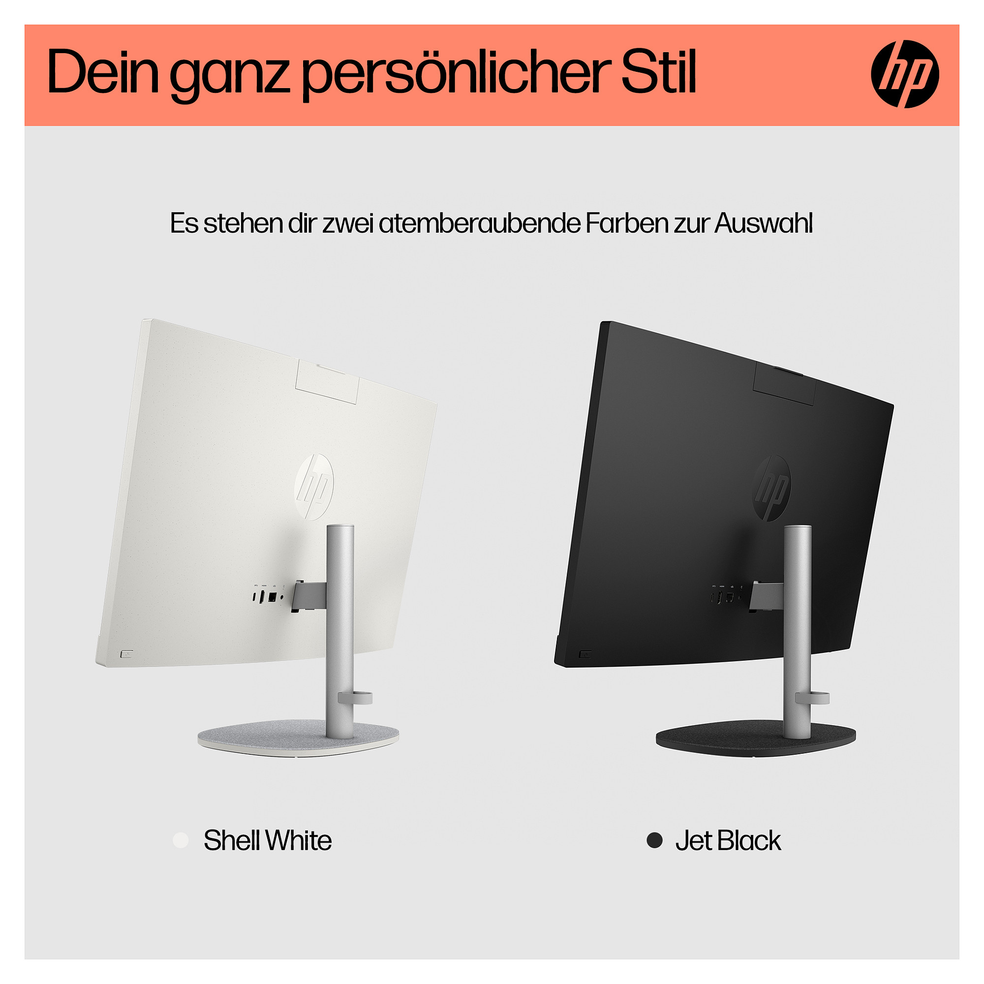 Laptop HP 23,8" FHD IPS All-in-One R5-7520U (23,8" ekran, FHD, AMD R5-7520U, 8GB RAM, 512GB SSD, Windows 11, hrvatska tipkovnica, crna)-13