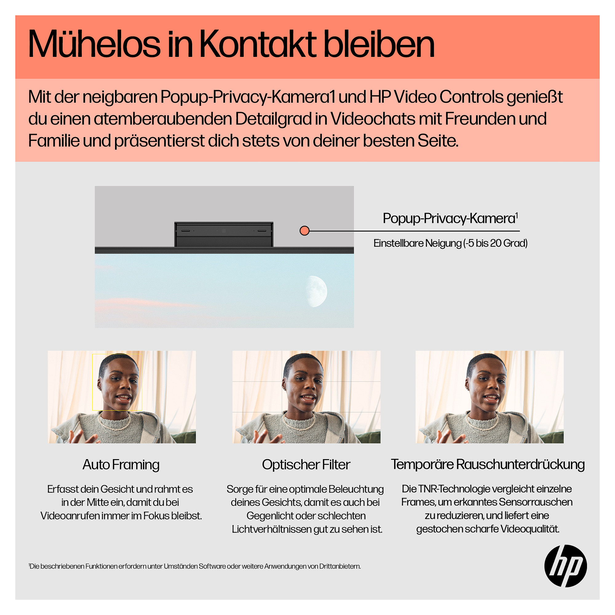Laptop HP 23,8" FHD IPS All-in-One R5-7520U (23,8" ekran, FHD, AMD R5-7520U, 8GB RAM, 512GB SSD, Windows 11, hrvatska tipkovnica, crna)-15
