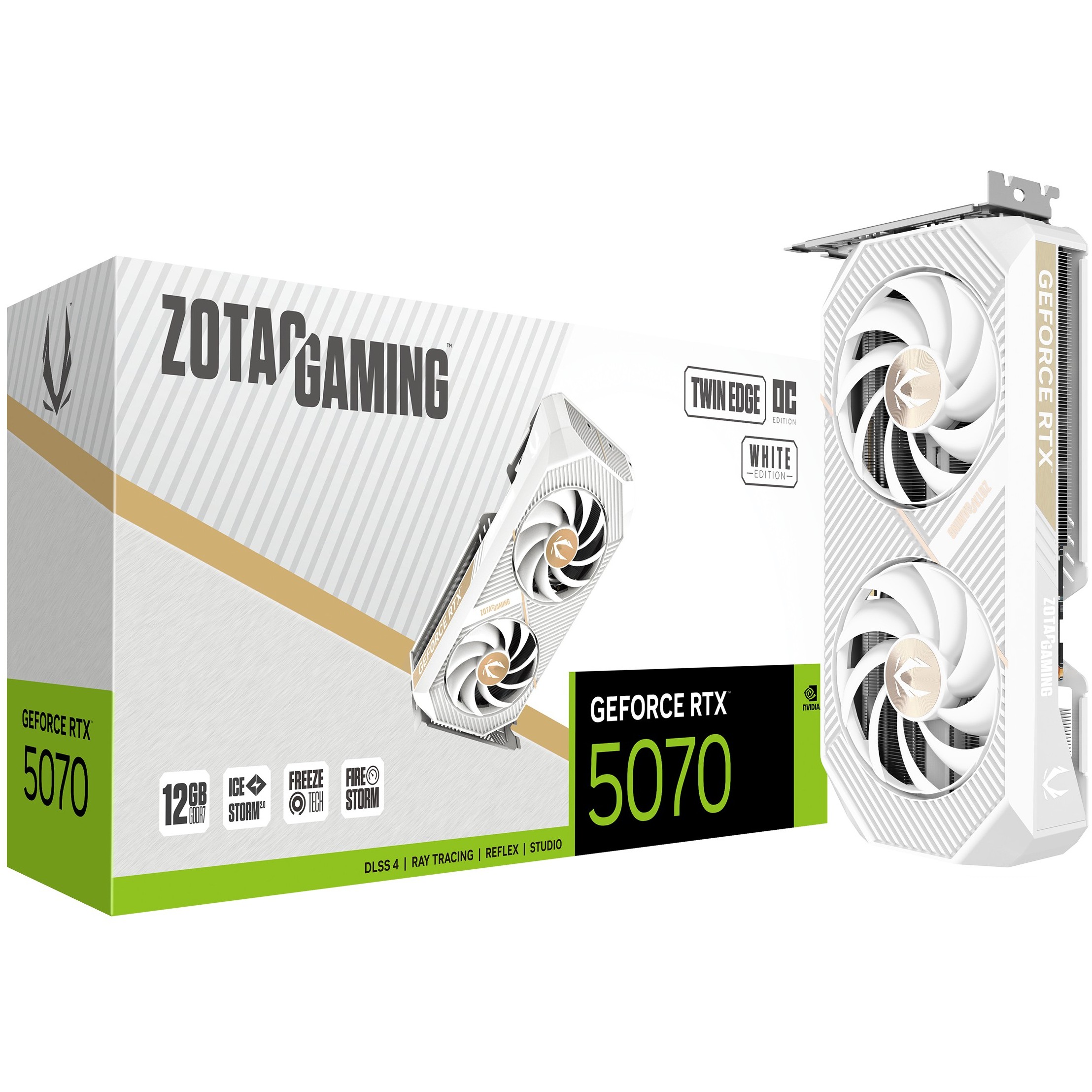 Grafička kartica ZOTAC RTX 5070 12GB Twin Edge OC GDDR7 White-6