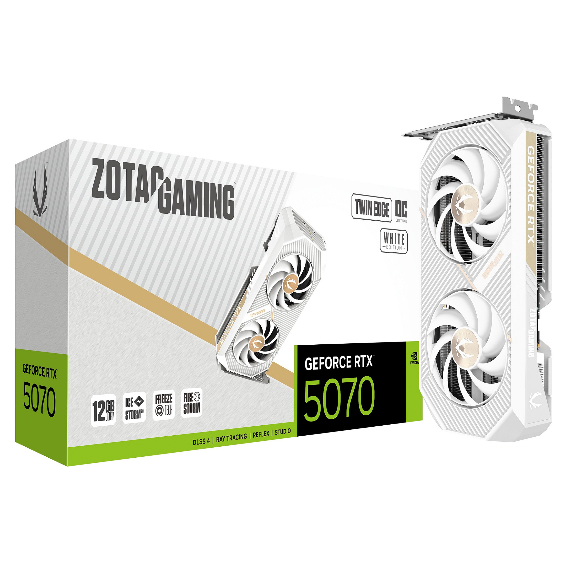 Grafička kartica ZOTAC RTX 5070 12GB Twin Edge OC GDDR7 White-7