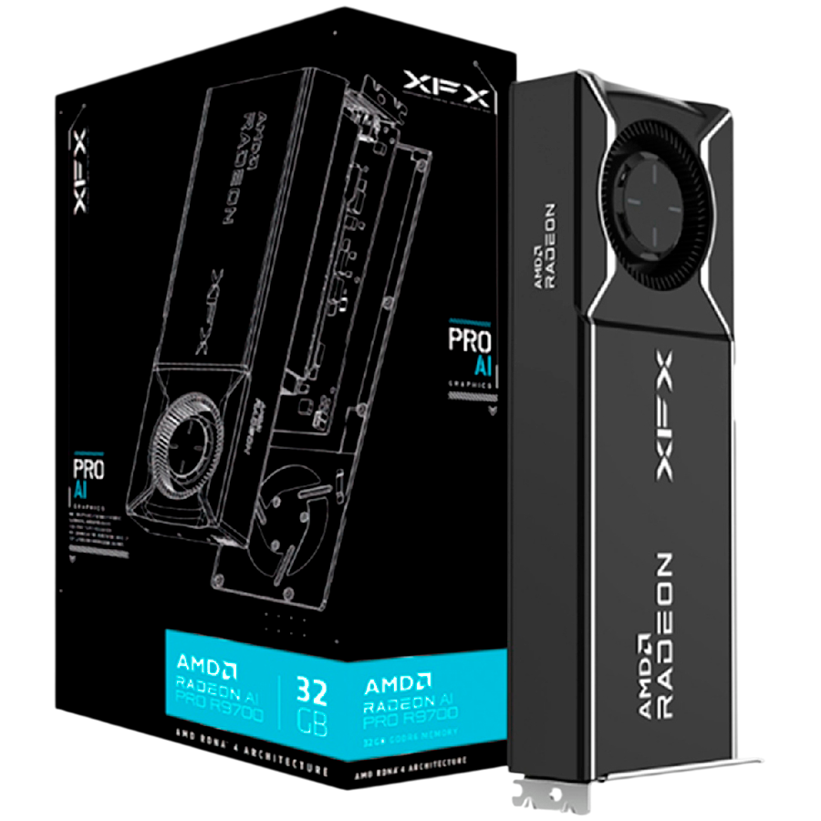 Grafička kartica XFX AI PRO 9700 32GB Radeon Blower GDDR6-1
