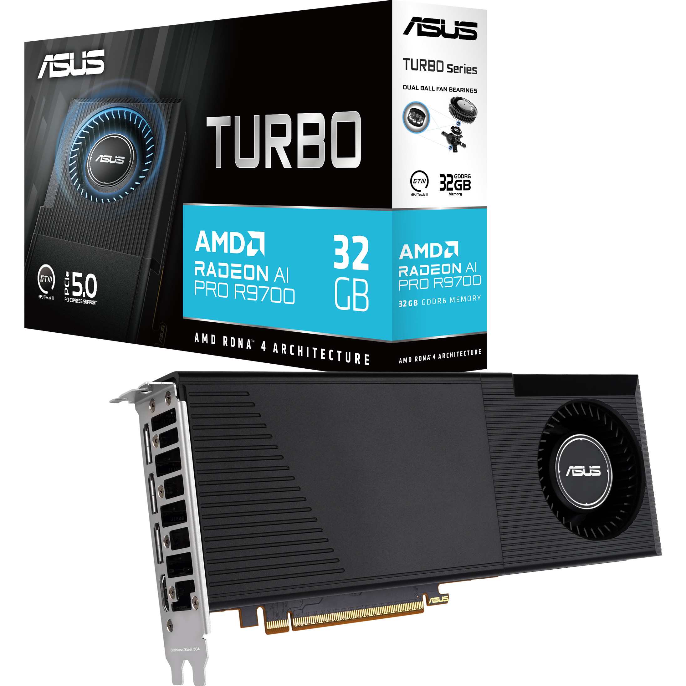 RAM ASUS AI PRO 9700 (32GB, GDDR6)-7