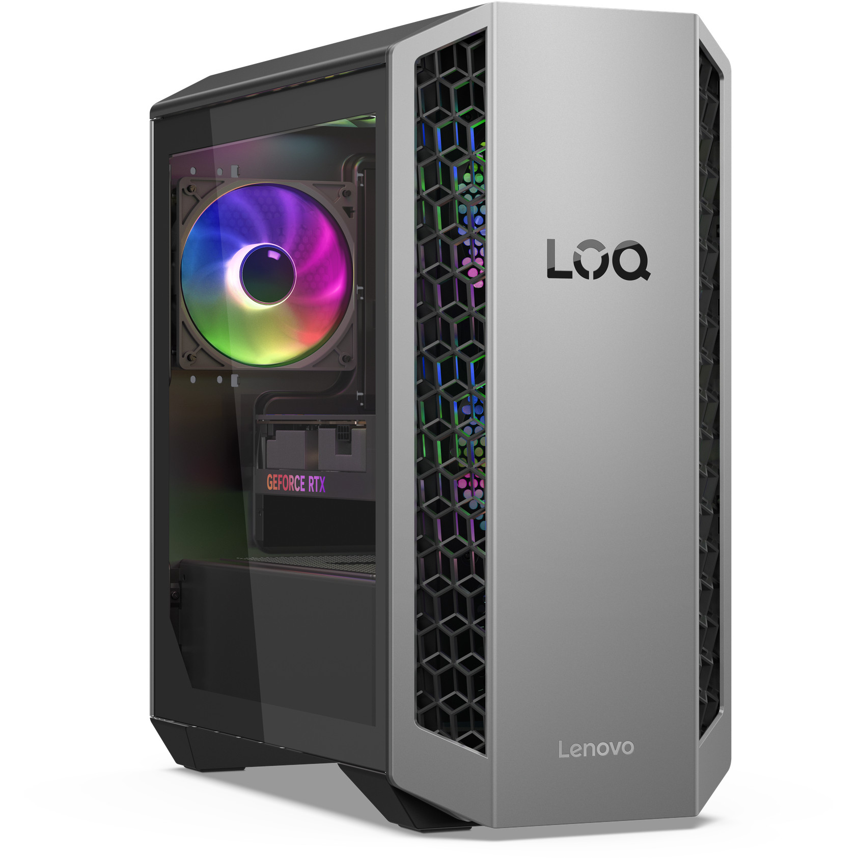 Laptop LENOVO LOQ Tower 26ADR10 (16GB RAM, 1TB SSD, procesor R7-8745HX, grafika RTX5060, Windows 11)-2