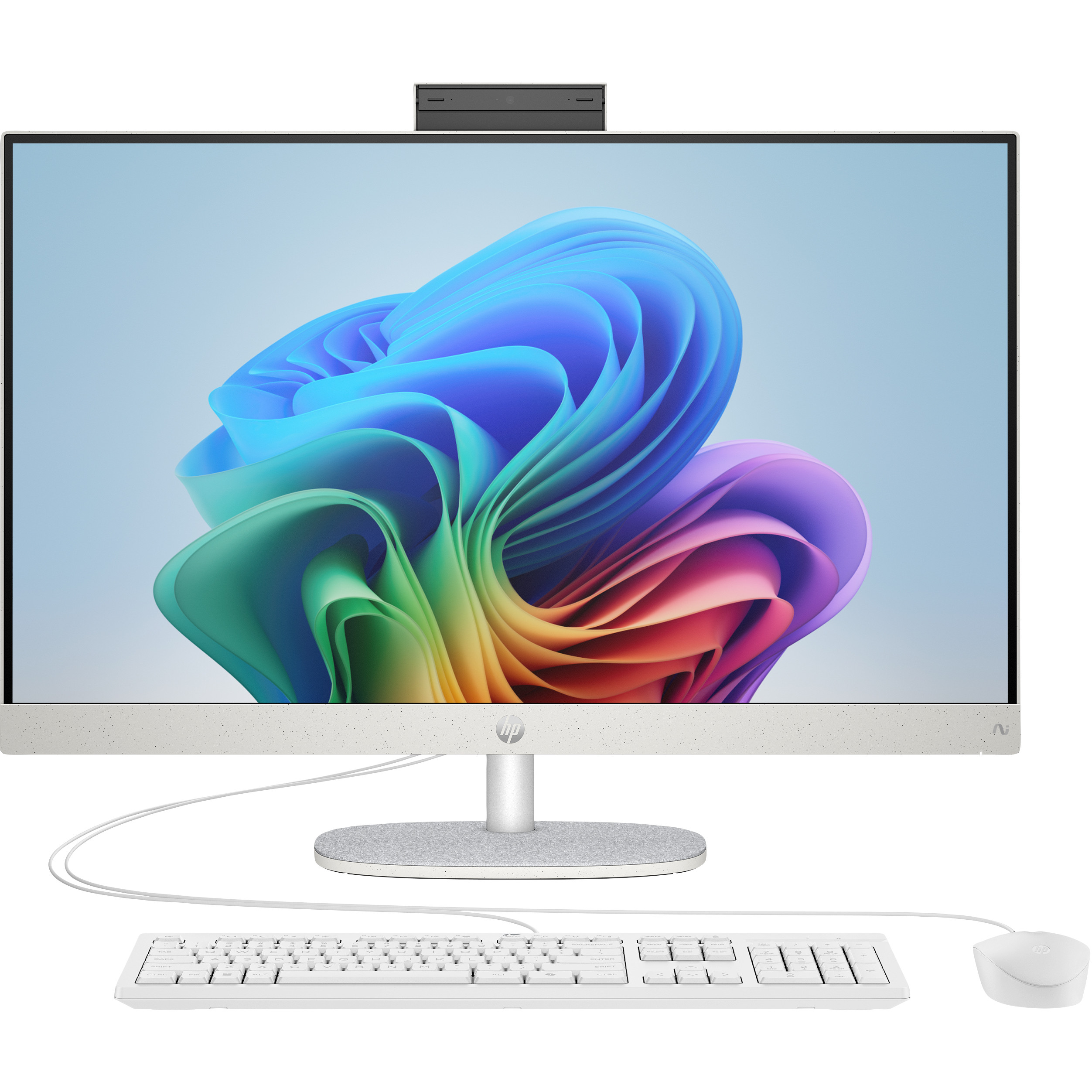 Računalo HP AIO 27" FHD IPS Ryzen AI 7 350 (27", 1920x1080, Ryzen 7 3500U, 16GB, 512GB SSD, Windows 11) – internacionalna non HR tipkovnica
