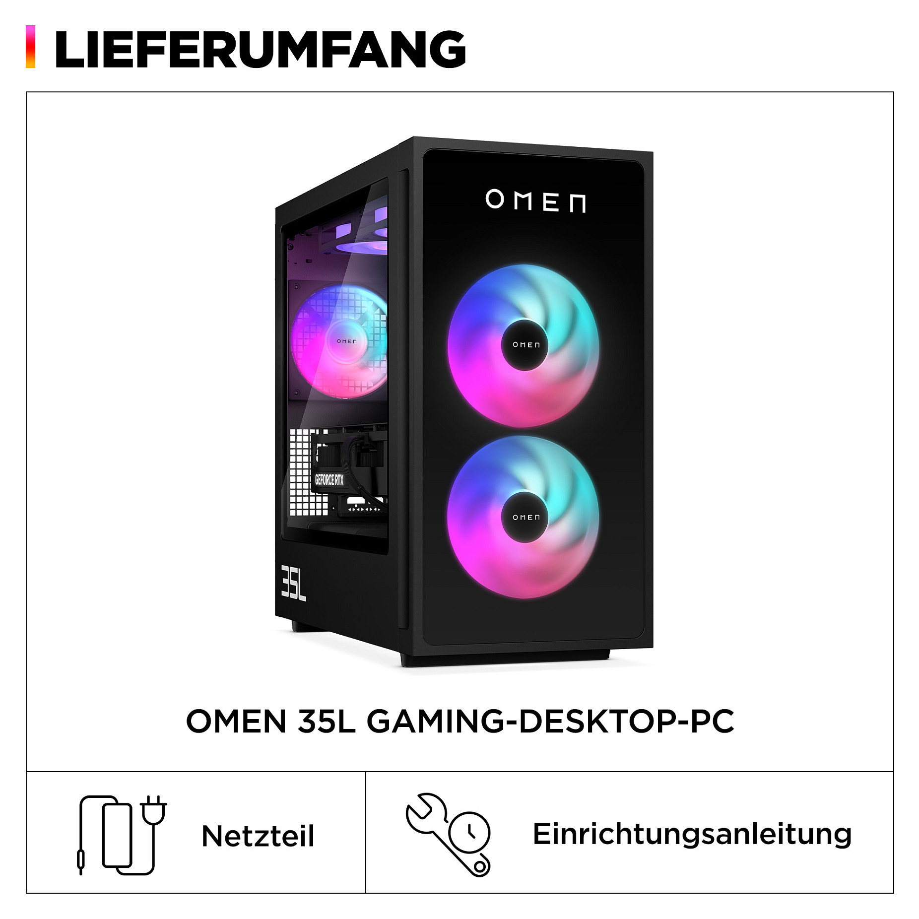 Gaming PC HP OMEN 35L GT16-0481ng (i7-14700F, 32GB RAM, 2TB SSD, RTX 5070 Ti, Win11)-4