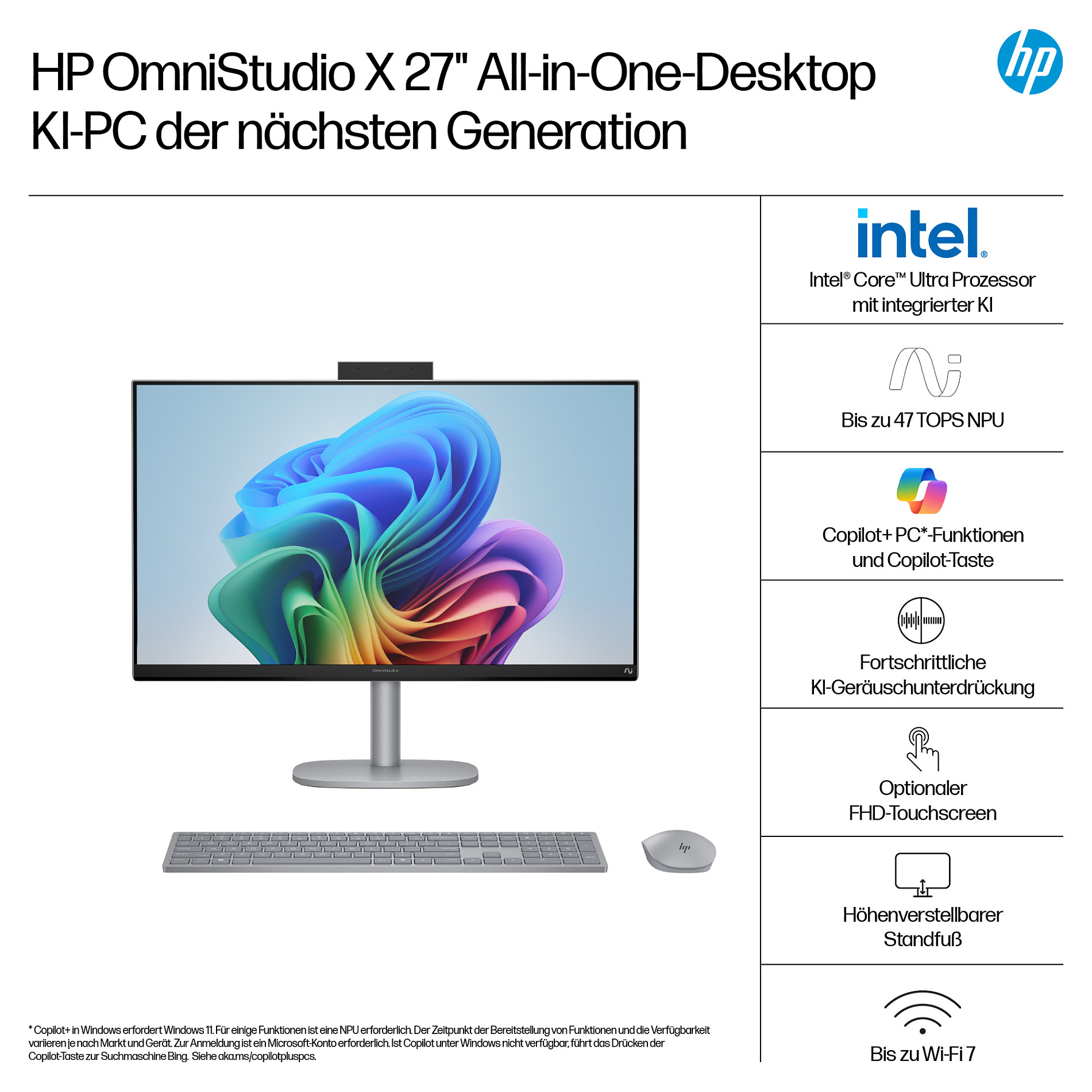 Računalo HP OmniStudio X 27" FHD IPS All-in-One Core Ultra 7 256V 16GB/1TB SSD Win11 27-cs1075ng – internacionalna non HR tipkovnica-10