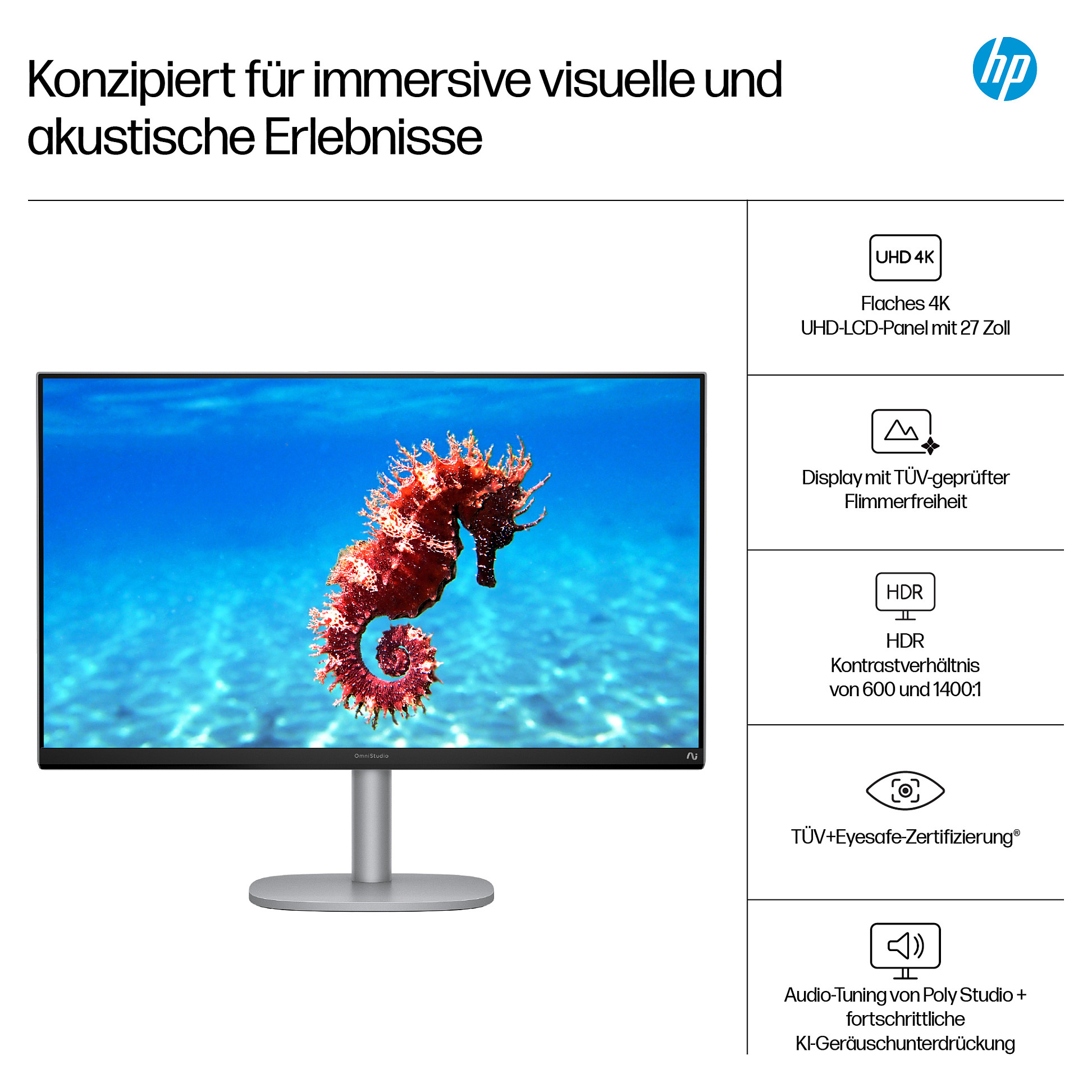 Računalo HP OmniStudio X 27" FHD IPS All-in-One Core Ultra 7 256V 16GB/1TB SSD Win11 27-cs1075ng – internacionalna non HR tipkovnica-13