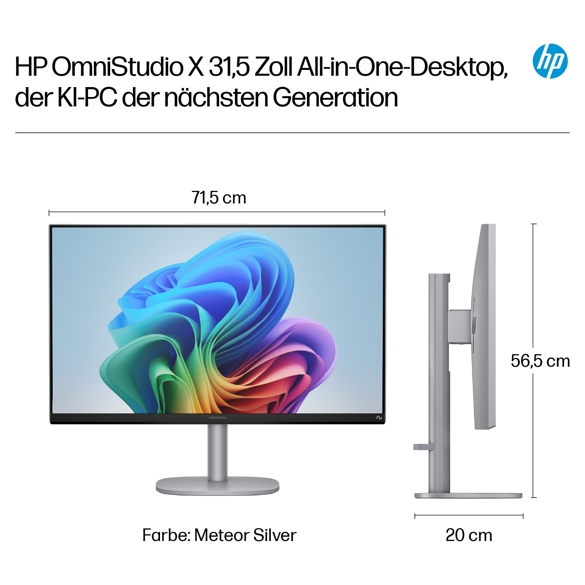Laptop HP OmniStudio X 32" UHD IPS All-in-One Core Ultra 7 258V (32GB RAM, 2TB SSD, Windows 11)-9