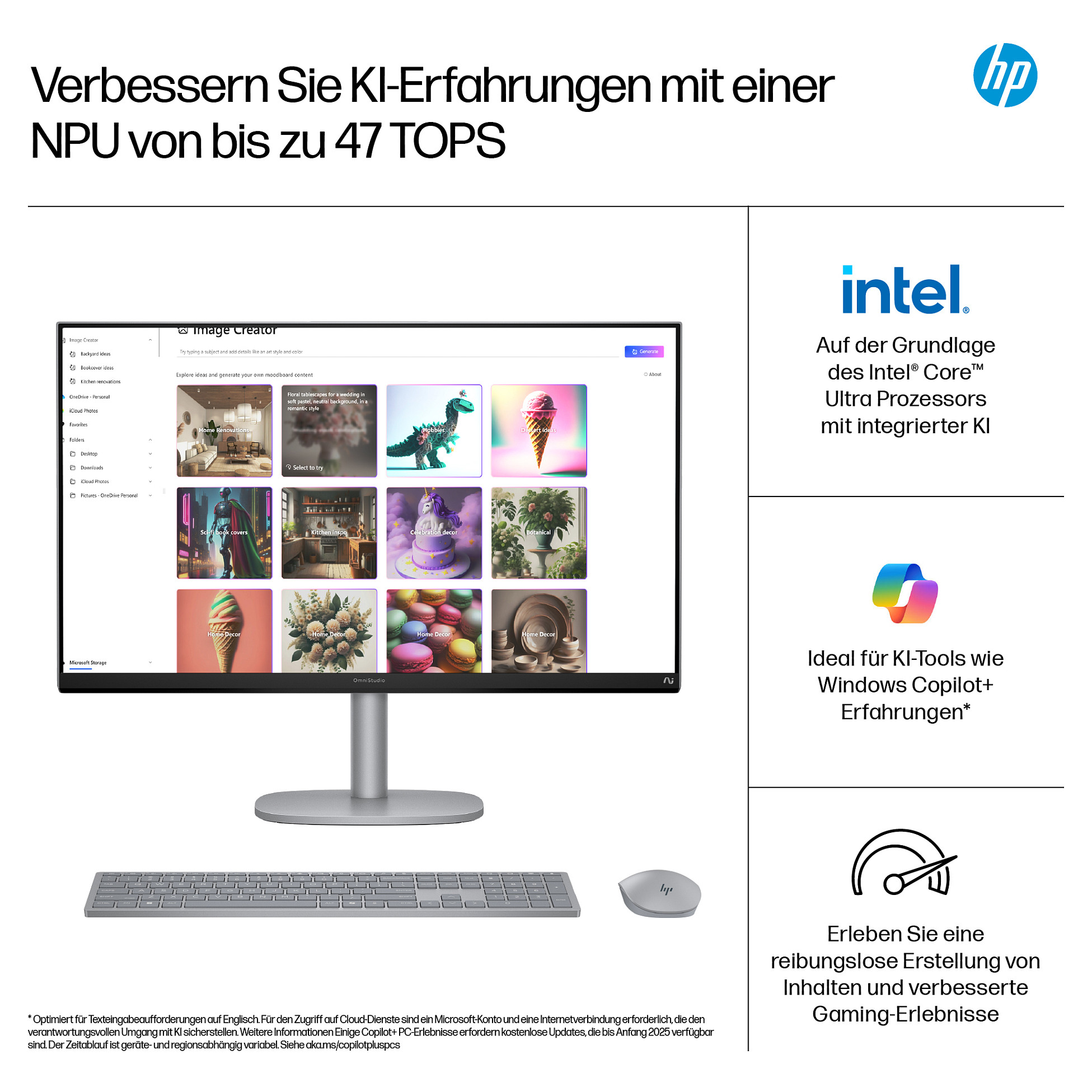 Laptop HP OmniStudio X 32" UHD IPS All-in-One Core Ultra 7 258V (32GB RAM, 2TB SSD, Windows 11)-10