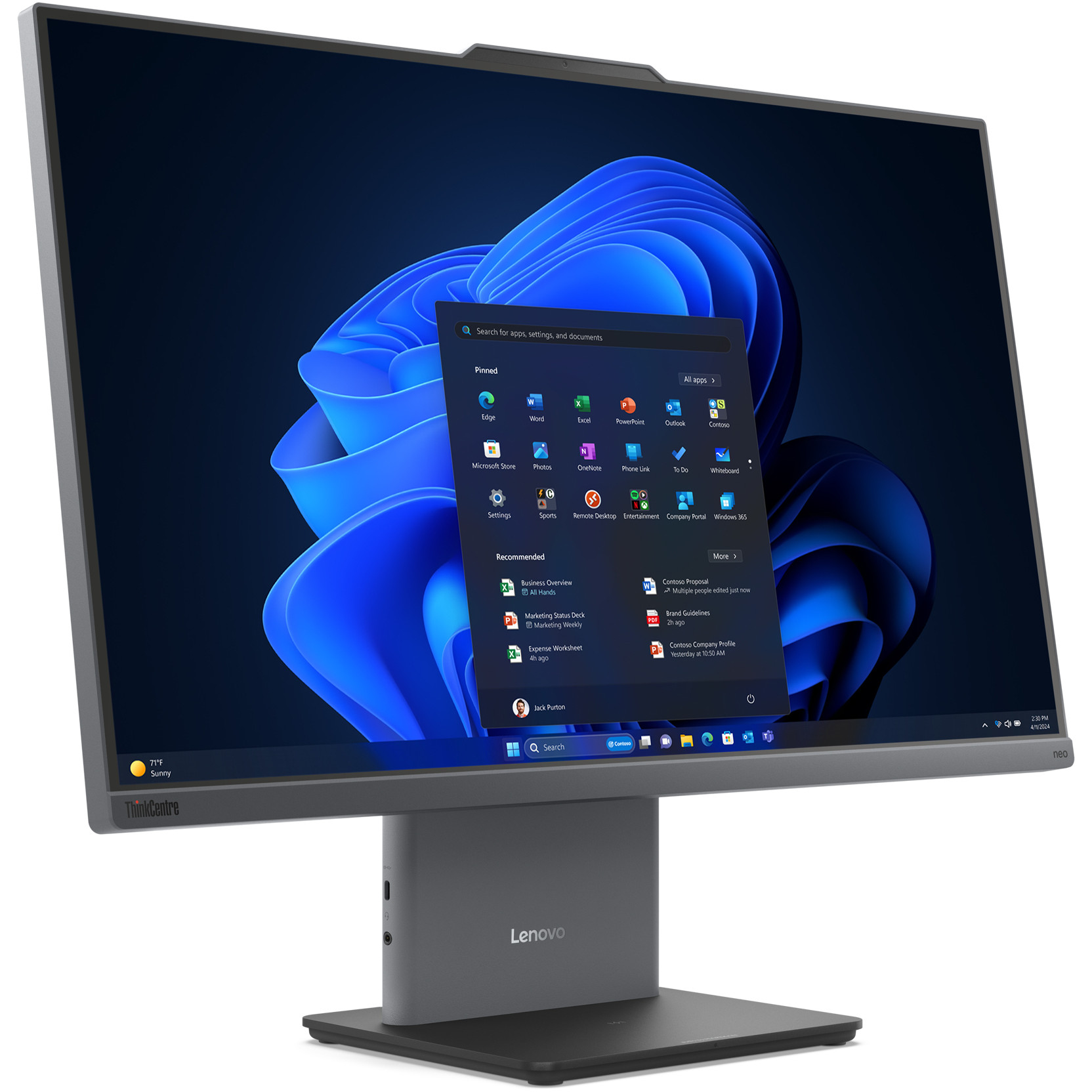 Računalo LENOVO ThinkCentre neo 50a G5 (27 inča, 2560x1440, Intel i5-13420H, 16GB RAM, 512GB SSD, Windows 11 Pro) – internacionalna non HR tipkovnica-2