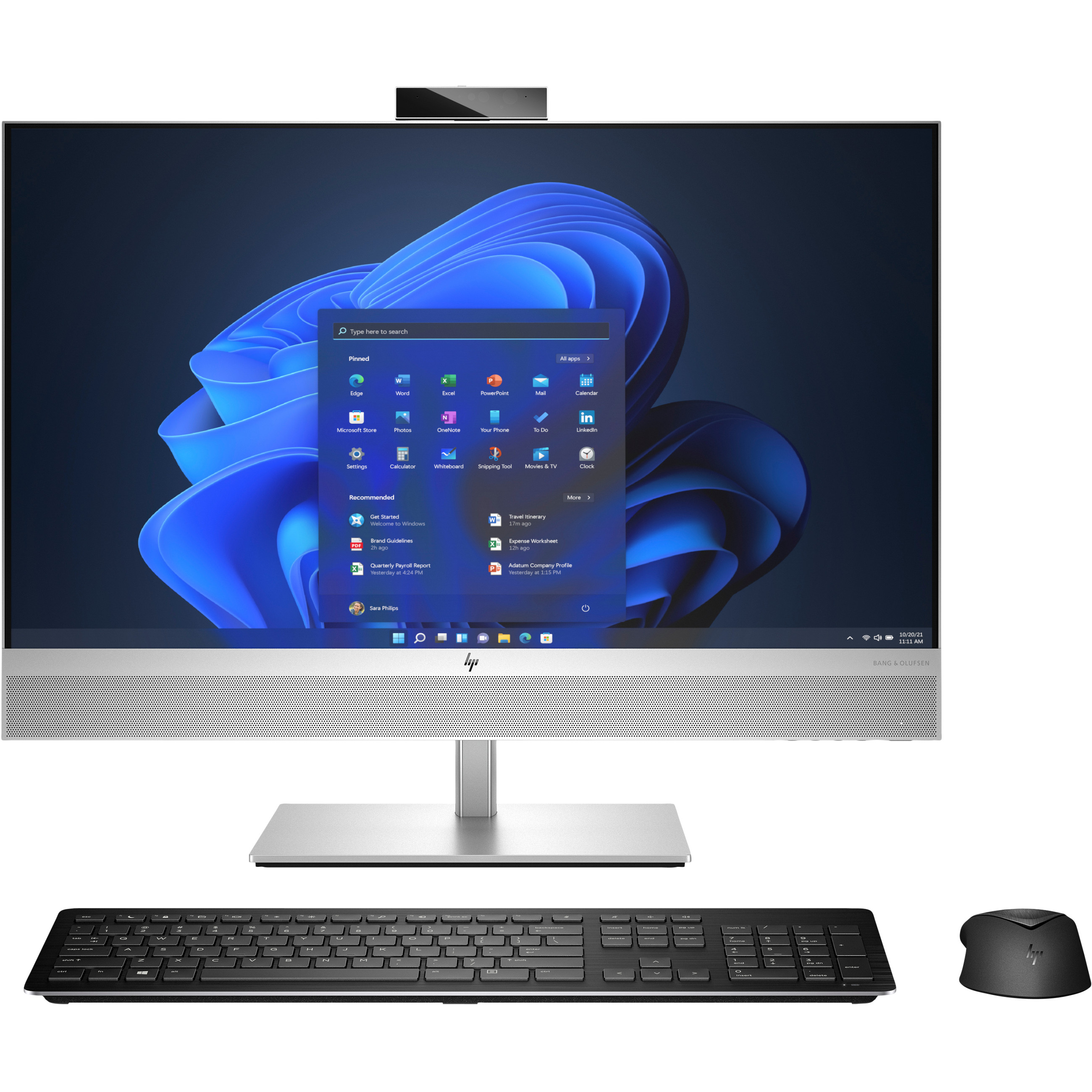 Računalo HP EliteOne 870 G9 (27 inča, 2560x1440, Intel Core i5-14500, 16GB RAM, 512GB SSD, Windows 11 Pro, njemačka tipkovnica) – internacionalna non HR tipkovnica