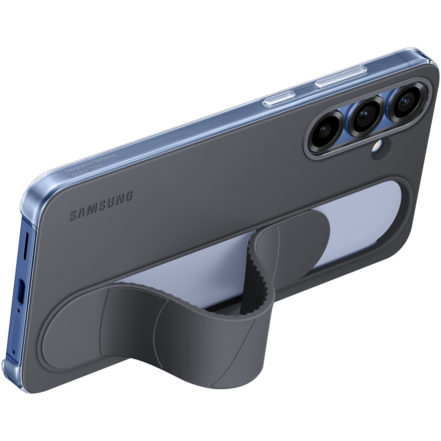 Futrola za telefon SAMSUNG Standing Grip Case S25+ crna boja-4