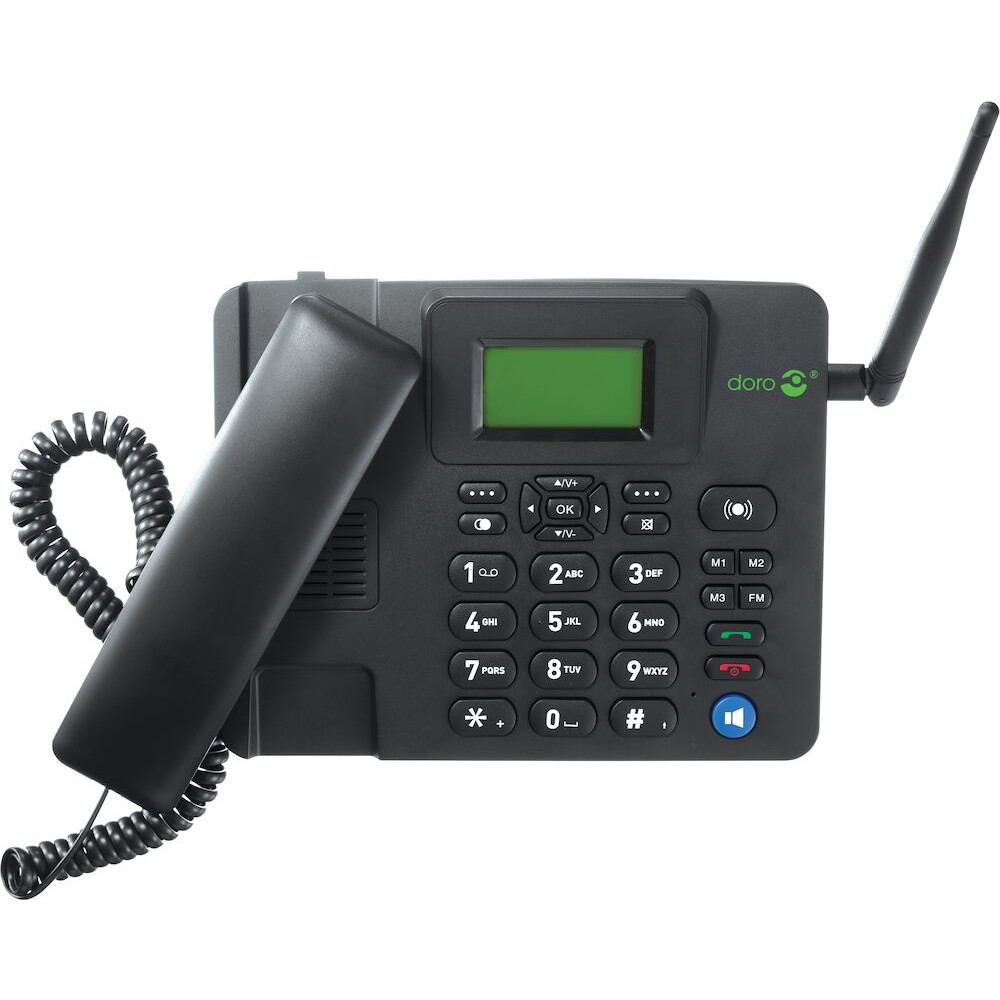 Telefon DORO 4100H GSM crna boja-4
