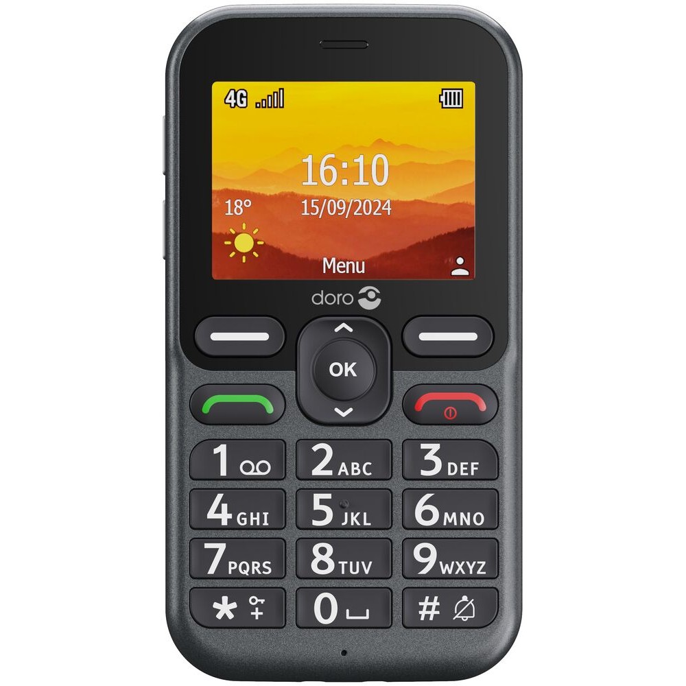 Mobilni telefon DORO Leva L10 graphite-0