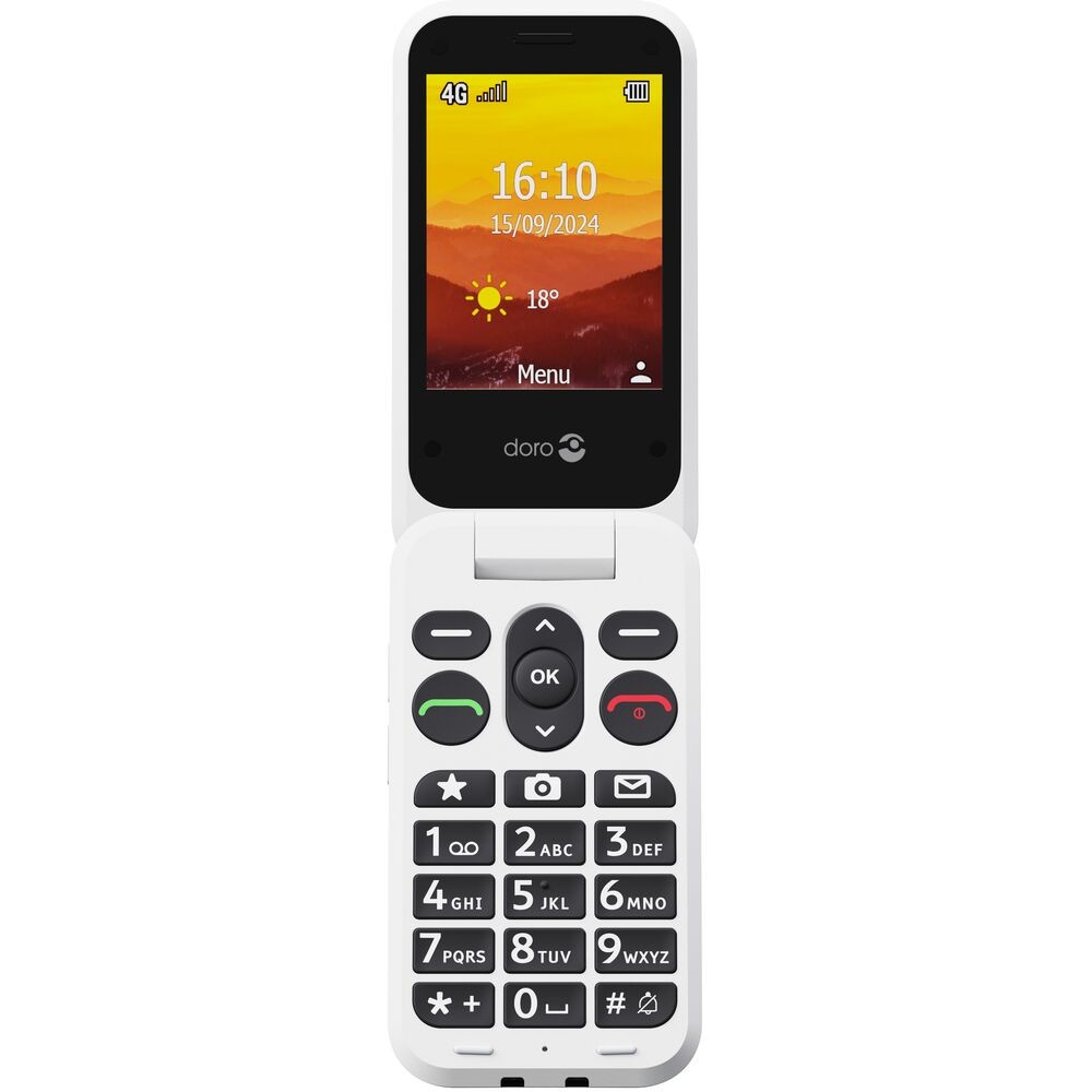 Mobilni telefon DORO Leva L30 crna bijela-0