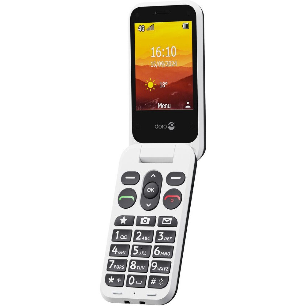 Mobilni telefon DORO Leva L30 crna bijela-1