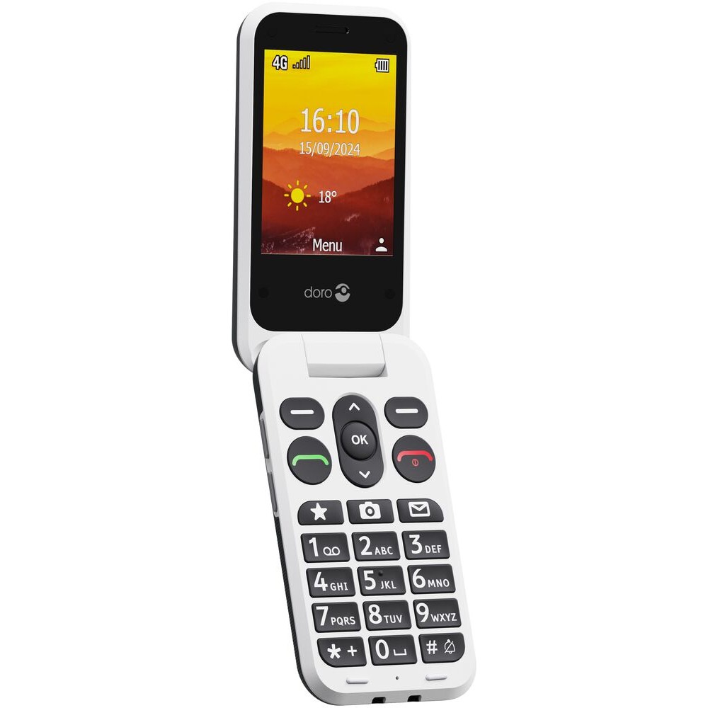 Mobilni telefon DORO Leva L30 crna bijela-3