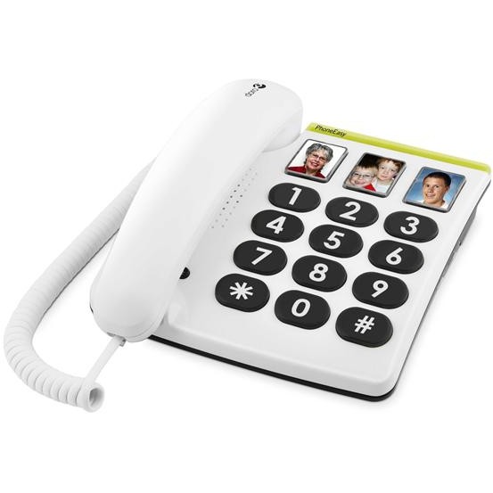 Mobilni telefon DORO PhoneEasy 331ph bijeli-0