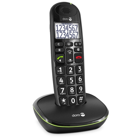 Mobilni telefon DORO PhoneEasy 110 crna boja-0