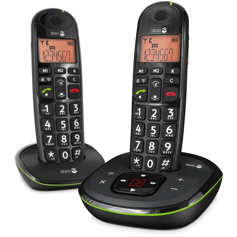 Mobilni telefon DORO PhoneEasy 105wr Duo crna boja-0