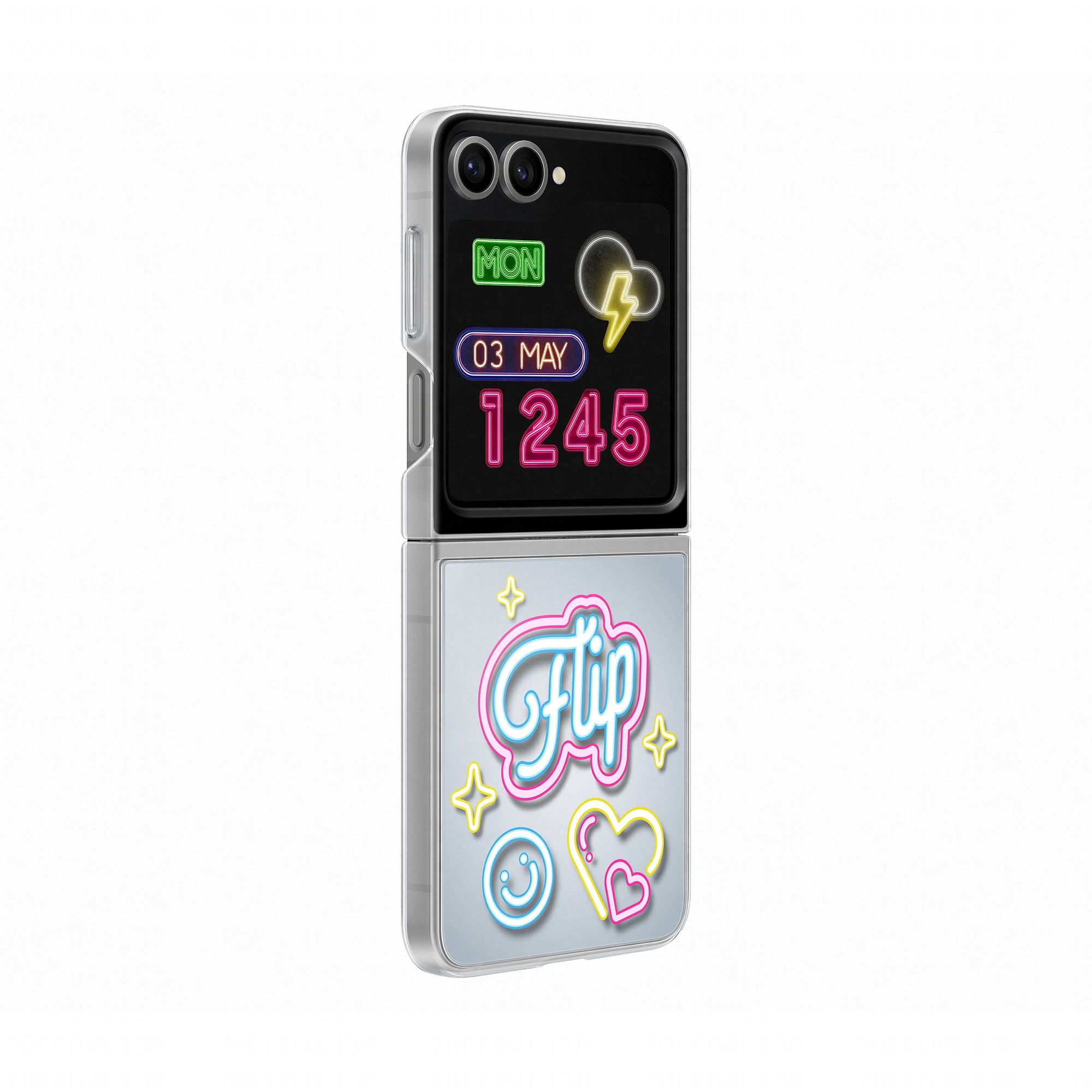 Futrola SAMSUNG Flipsuit za Galaxy Z Flip6, transparentna-3