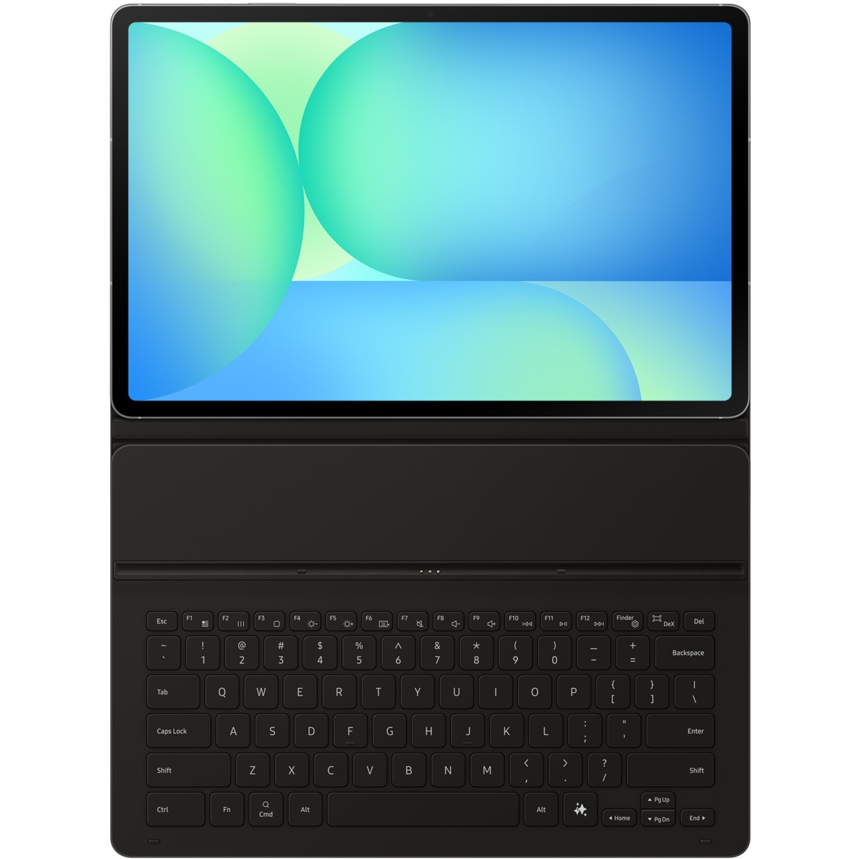 Tipkovnica Samsung Book Cover Keyboard Slim Galaxy Tab S10 FE+ crna boja-2
