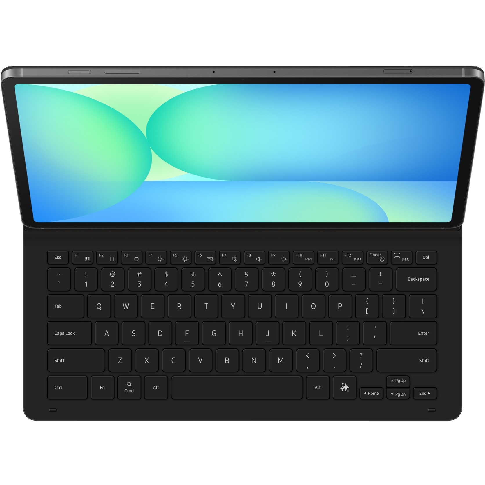 Tipkovnica Samsung Book Cover Keyboard Slim Galaxy Tab S10 FE+ crna boja-3