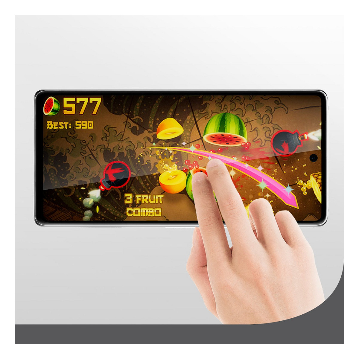 Zaštitno staklo 4SMARTS za Samsung Galaxy A36/A56/S24FE-3