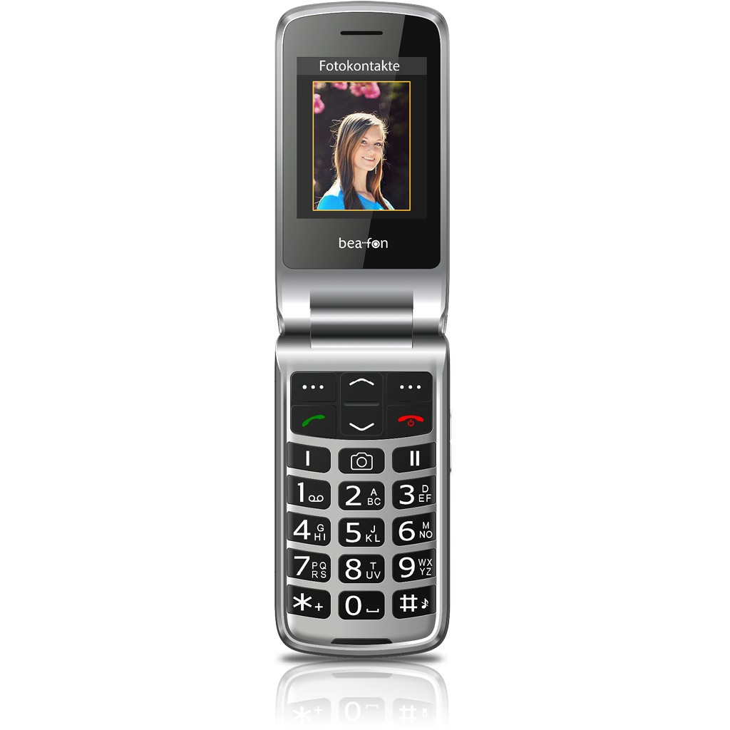 Mobilni telefon BEA-FON SL645plus LTE (LTE, 4.5" ekran, 480 x 854, 1 GB RAM, 8 GB, Android, crna/srebrna)