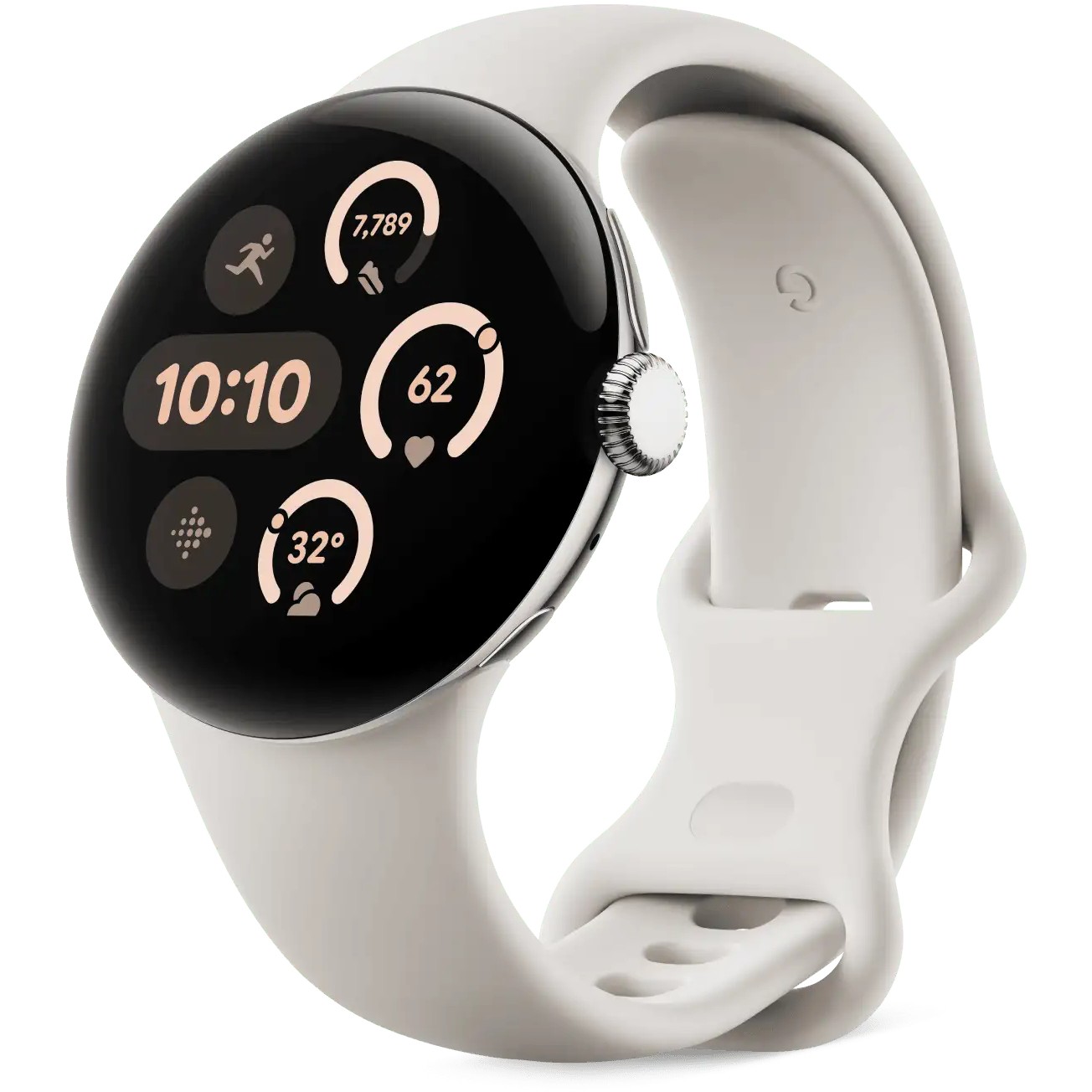 Remen za pametni sat GOOGLE Pixel Watch 3 Active Band 45 mm L, Porcelain