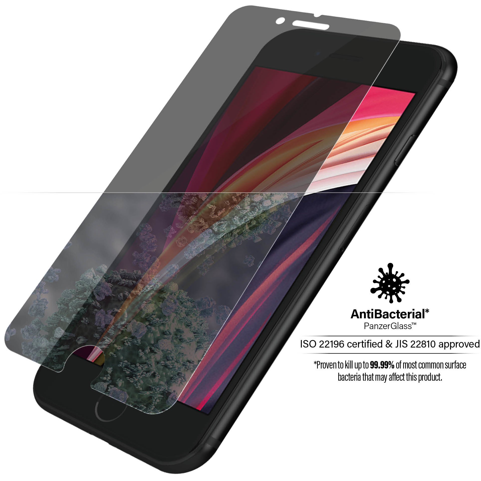 Zaštita ekrana PANZER GLASS Privacy f. iPhone 6/7/8/SE 2020/22
