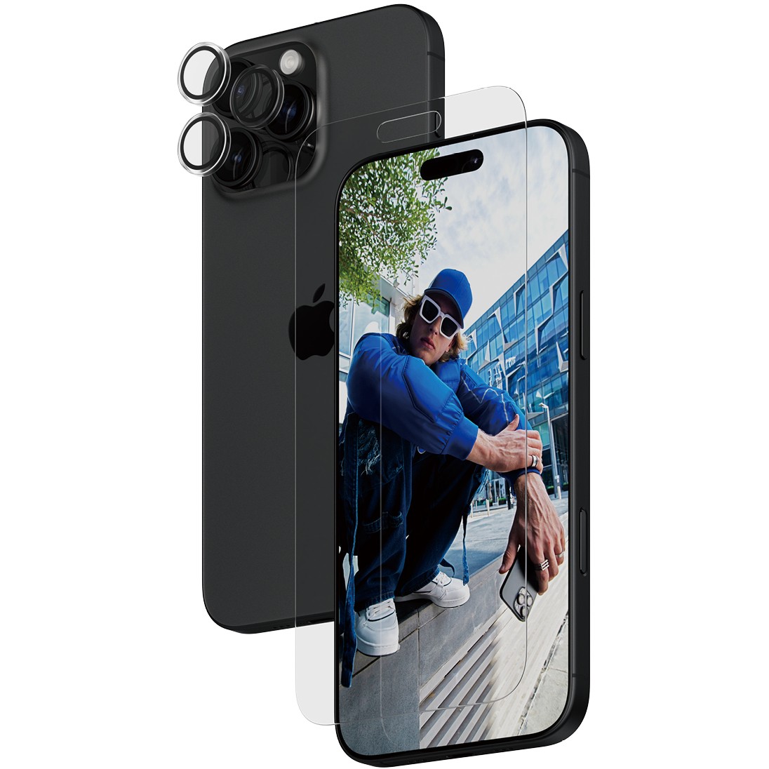 Zaštitni komplet PANZER GLASS za iPhone 16 Pro Max (ClearCase & Screen Protector)-0