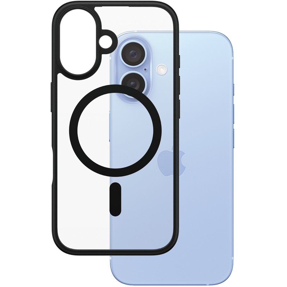 HardCase PANZER GLASS Black MagSAFE iPhone 16