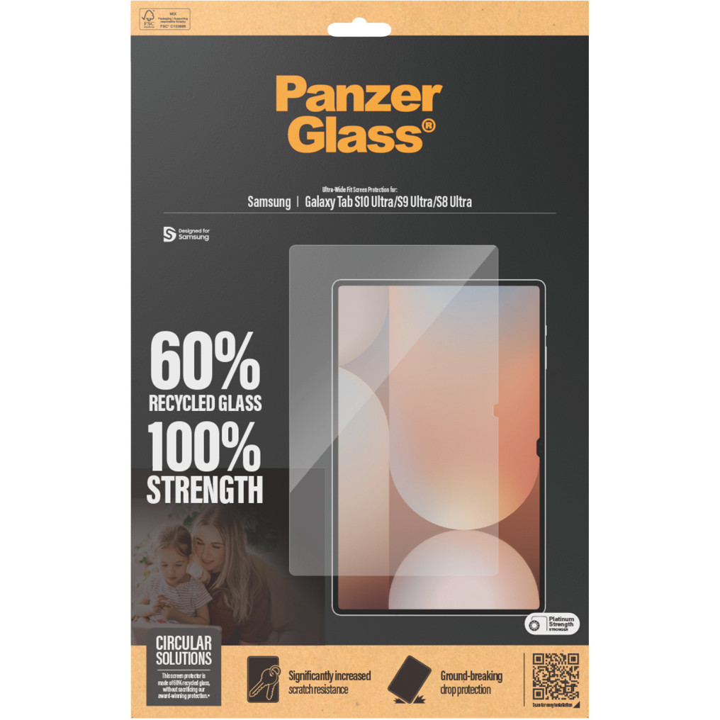 Zaštitnik ekrana PANZER GLASS za Samsung Galaxy Tab S10/8/9 Ultra-2