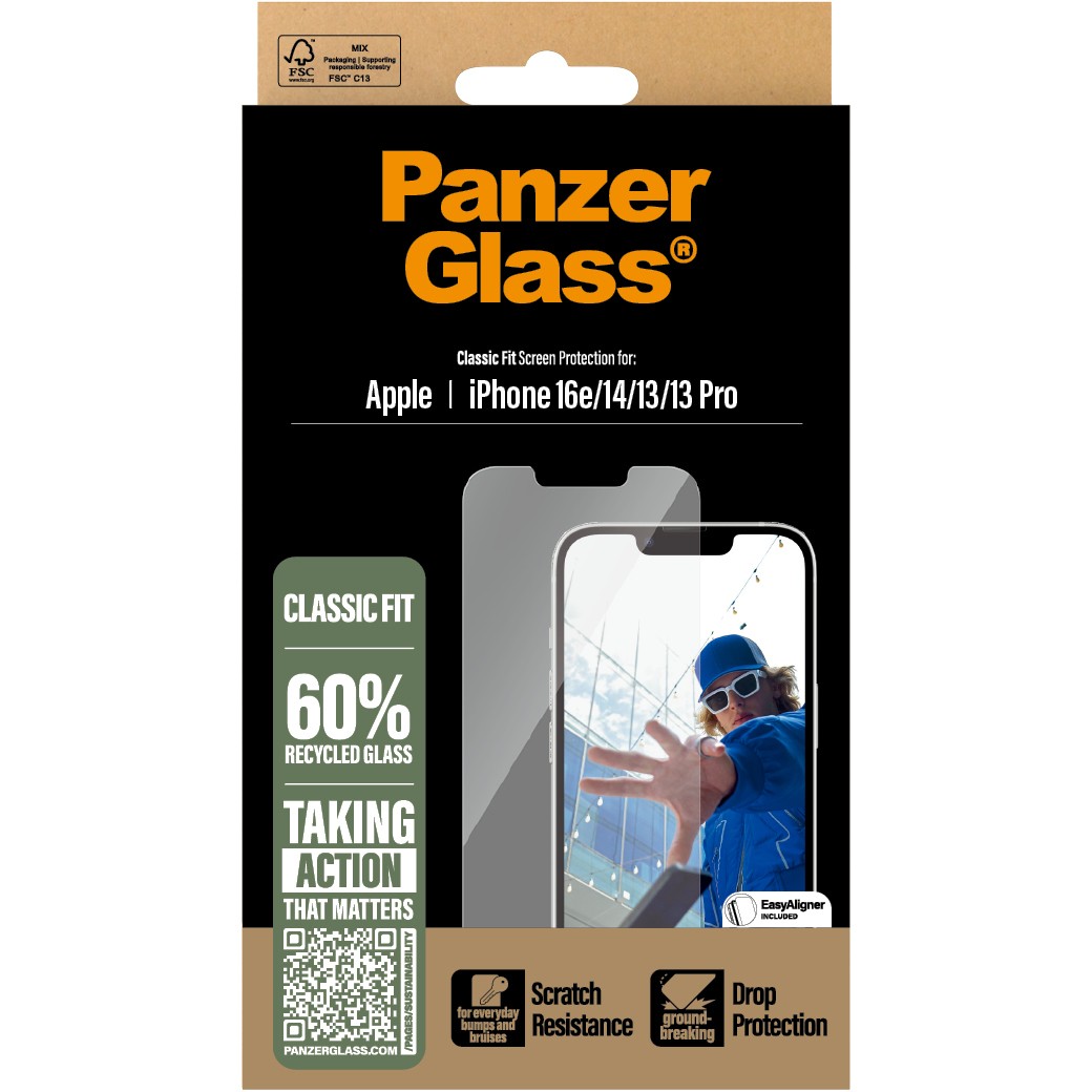 Zaštitno staklo PANZER GLASS za iPhone 16 Pro (Classic Fit)-2
